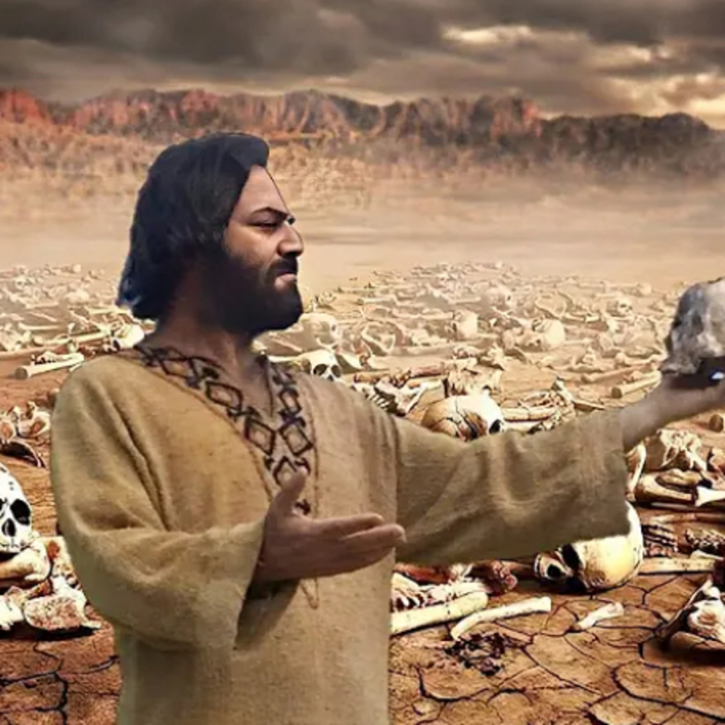 O vale de ossos secos: Ezequiel 37: 1 ao 14 episode artwork