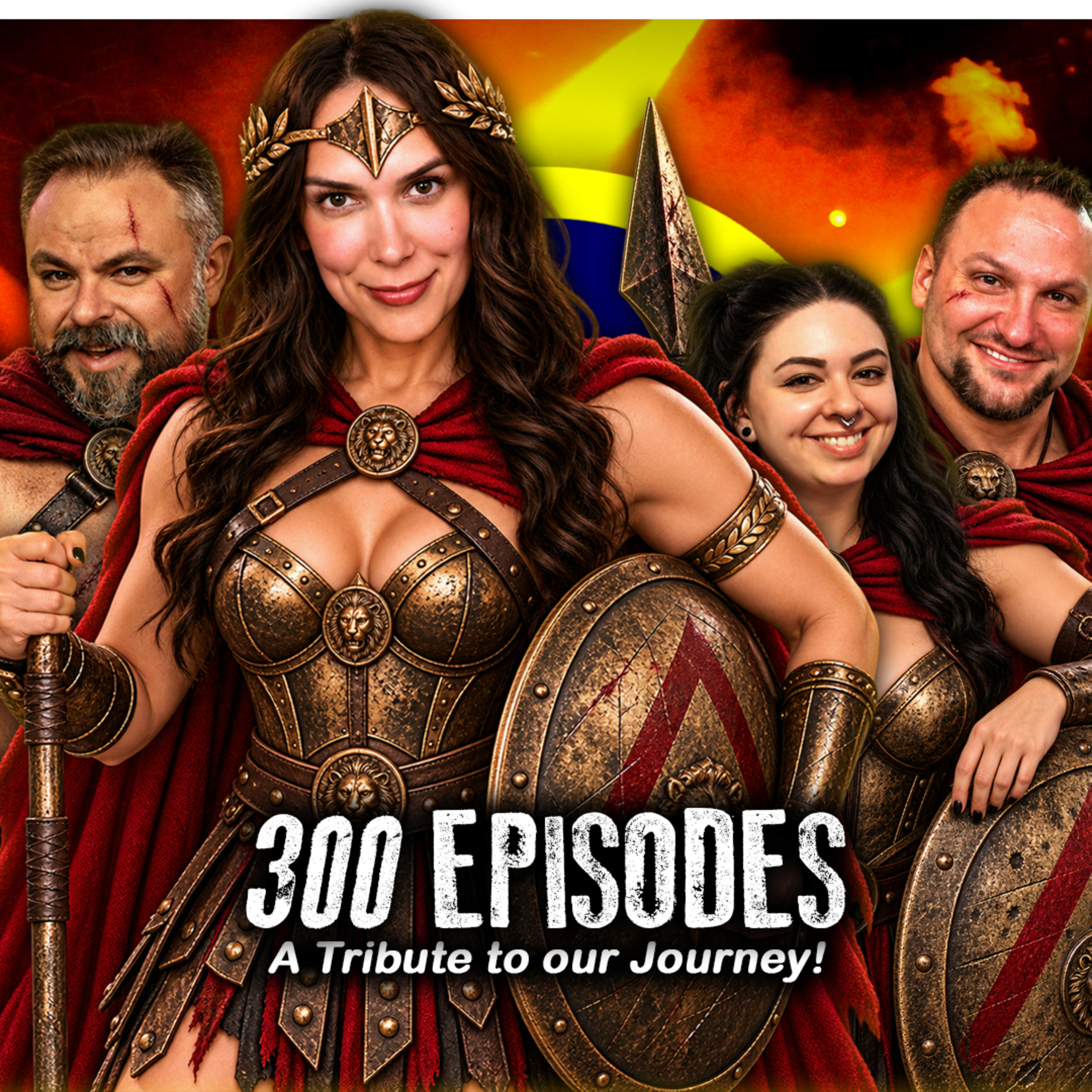 We Survived 300 Episodes! | The JNC Milestone Special episode artwork