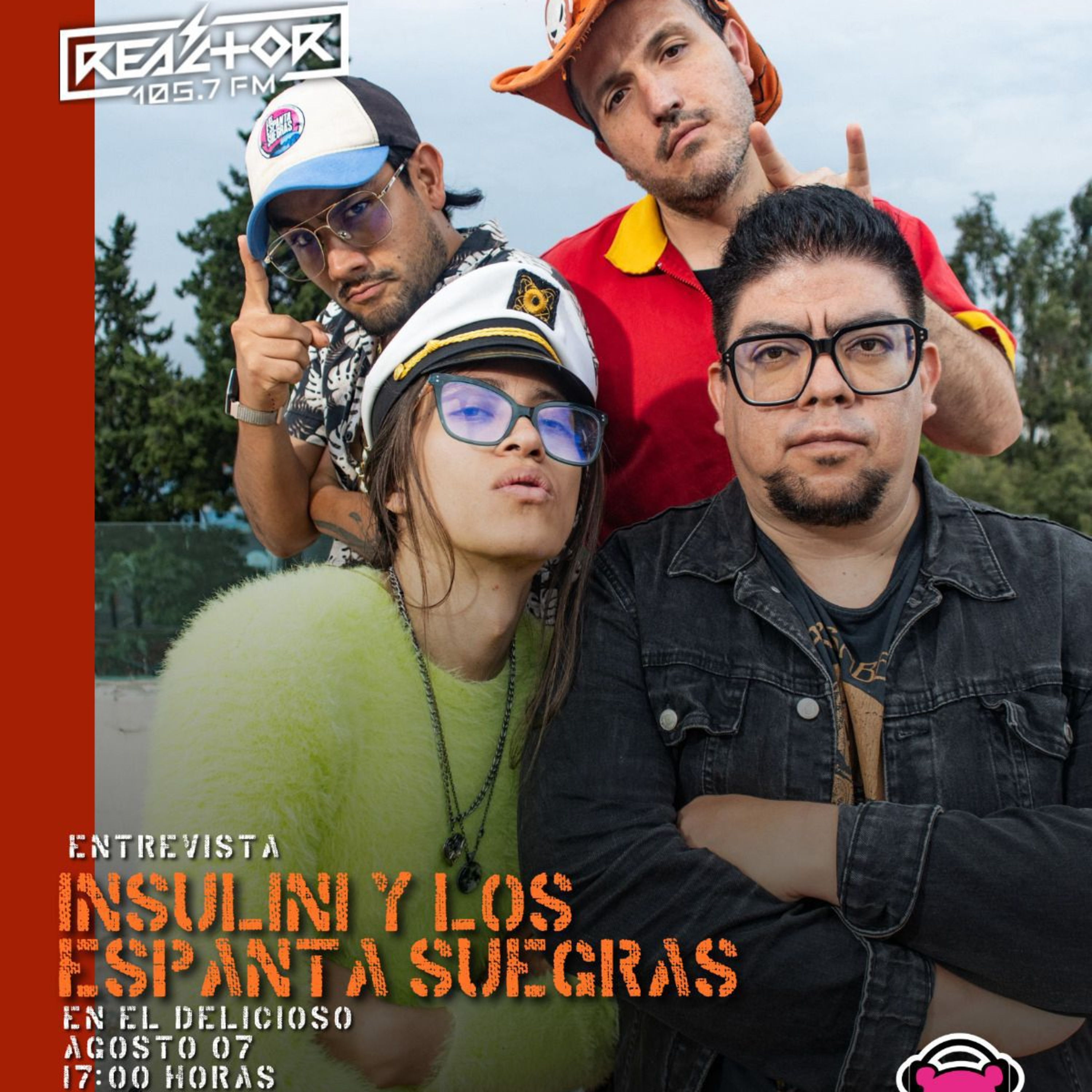 El Delicioso entrevista: Insulini y Los Espanta Suegras episode artwork