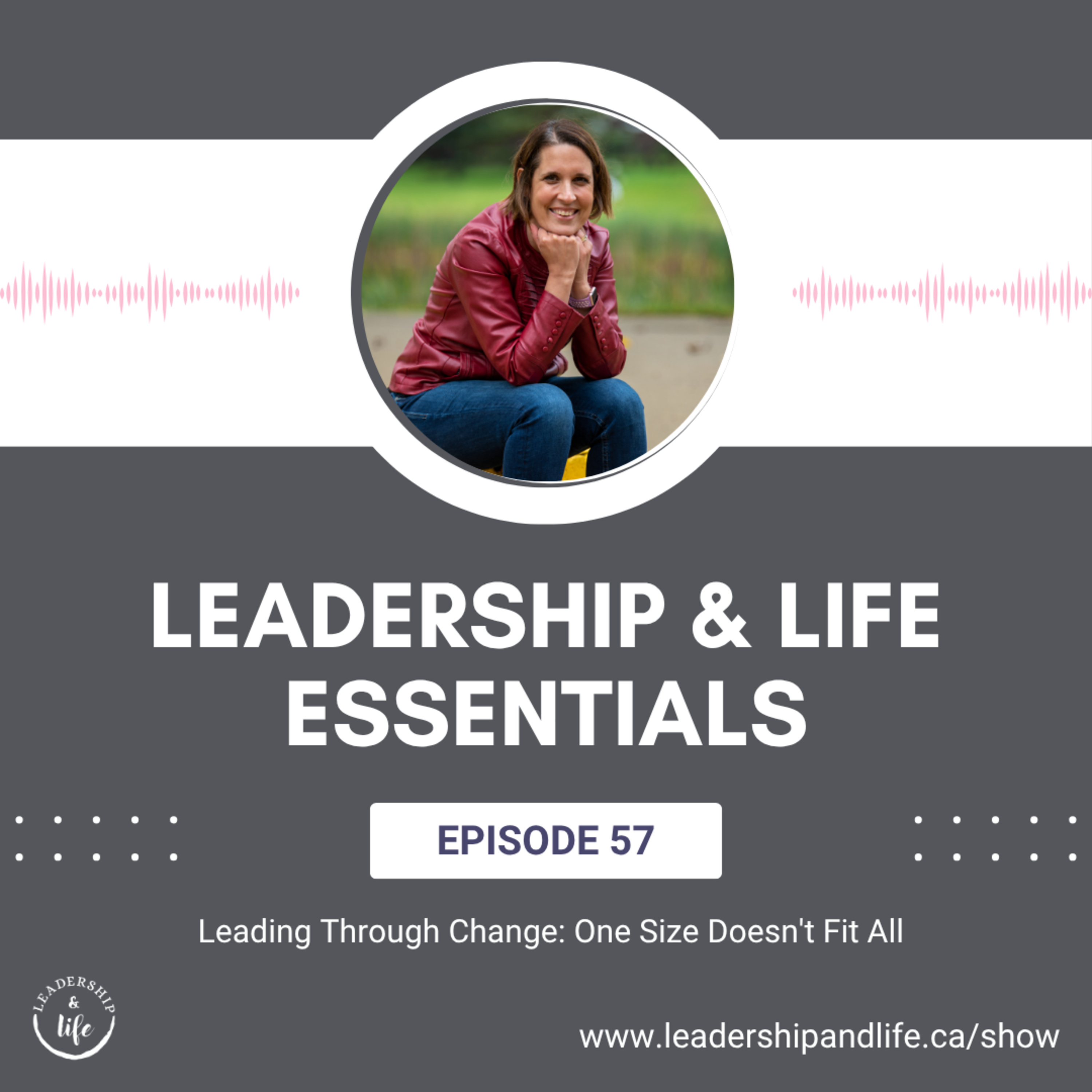Leadership and Life Essentials: Leading Through Change - One Size Doesn't Fit All episode artwork