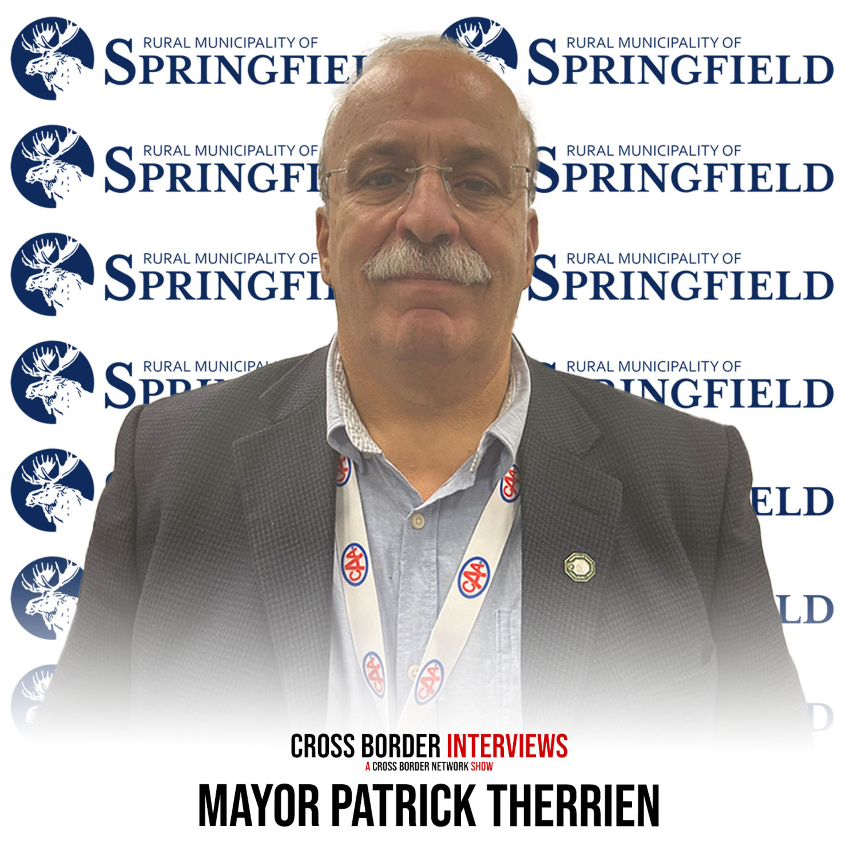 894. Rural Municipality of Springfield Mayor Patrick Therrien episode artwork