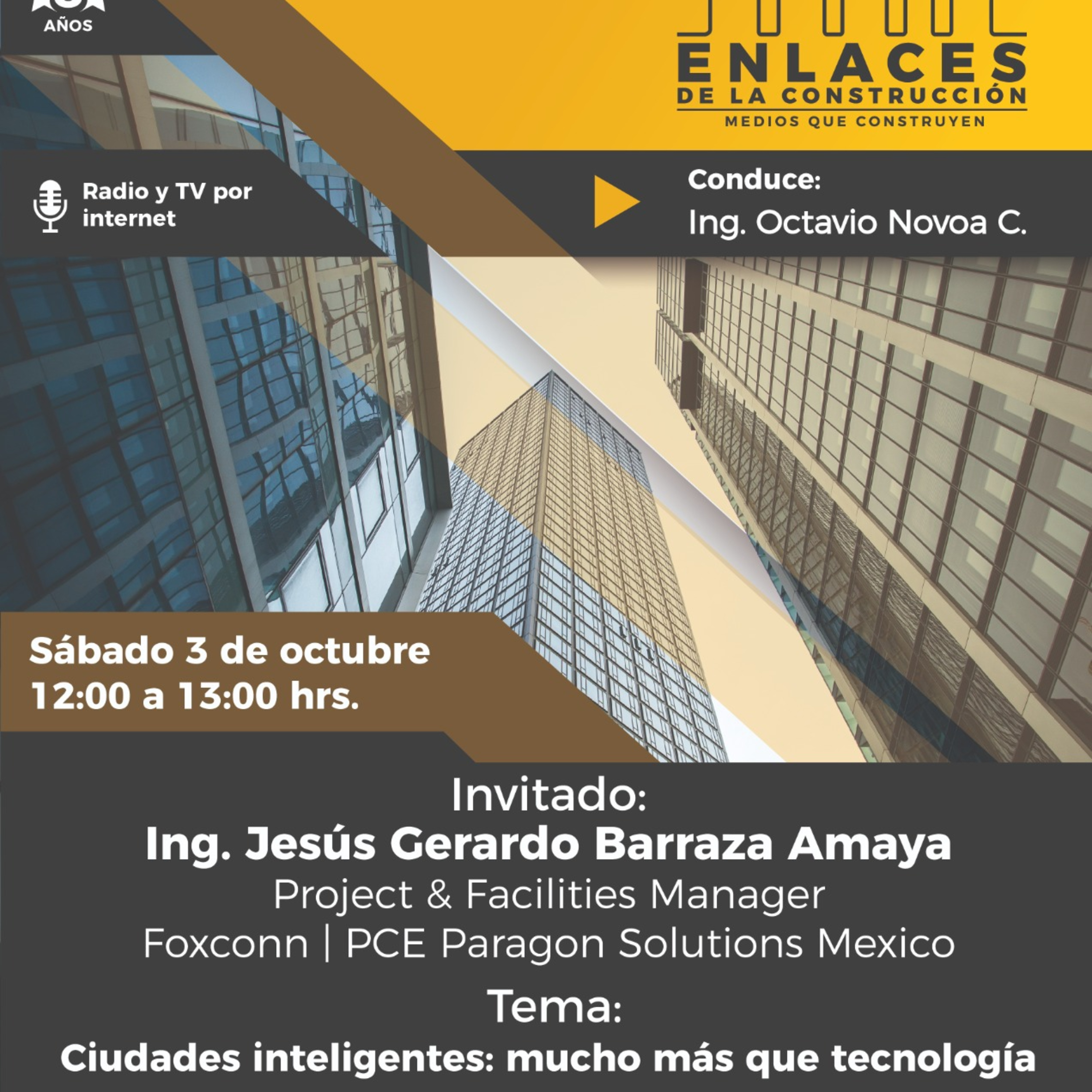 Portada de Enlaces De La Construcción Podcast