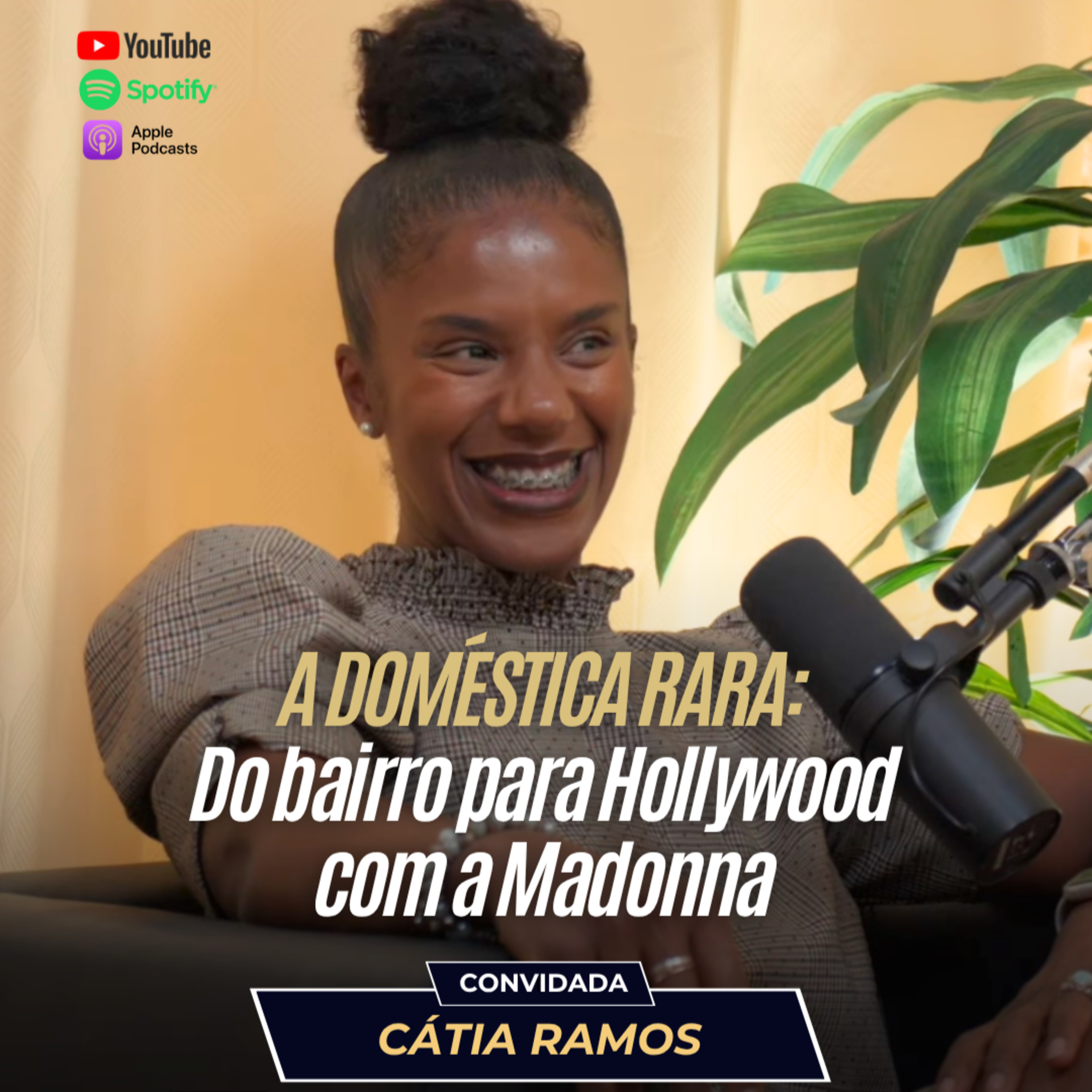 Cátia Ramos | A doméstica rara: do bairro para Hollywood com a Madonna