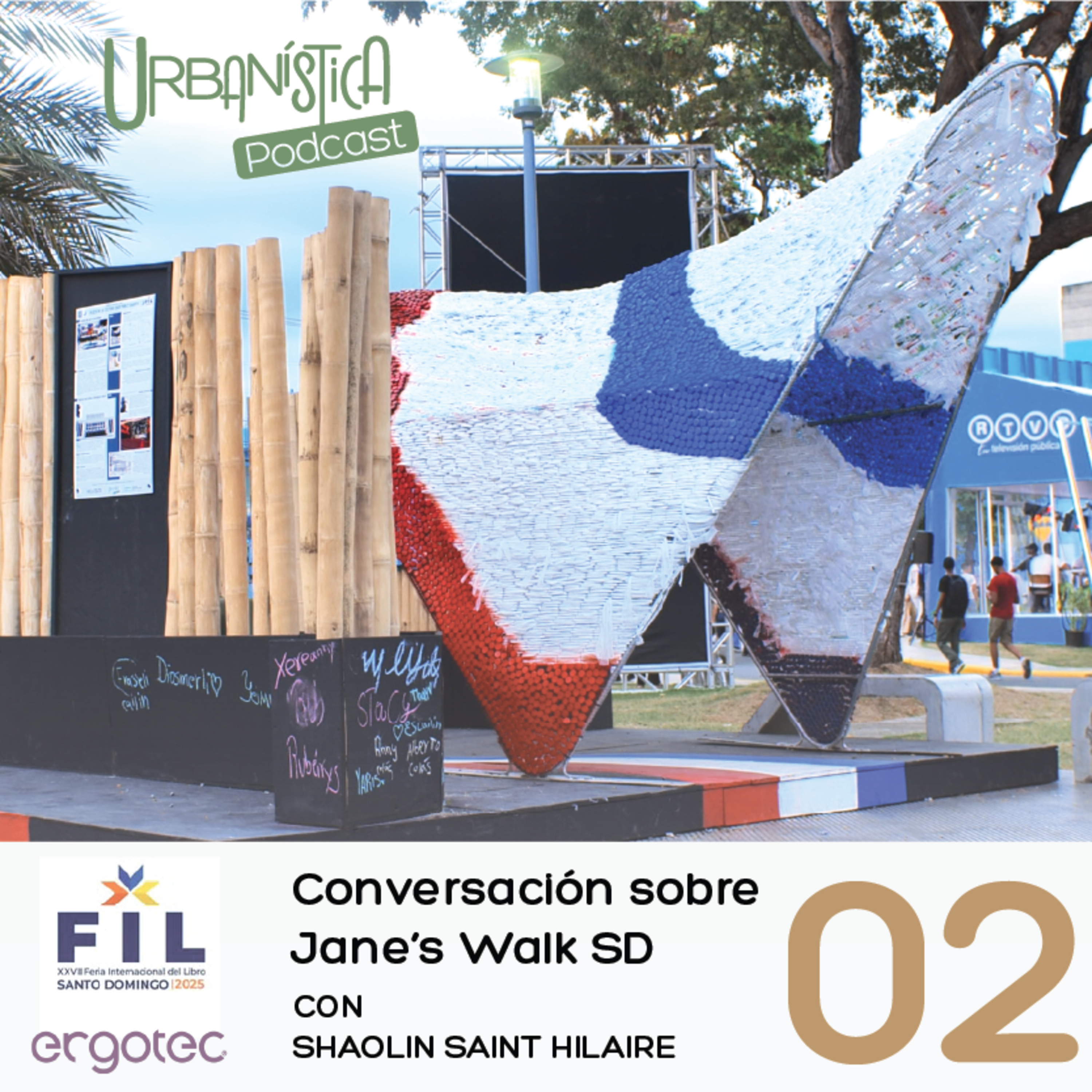 Conversación sobre Jane’s Walk SD con Shaolin Saint Hilaire