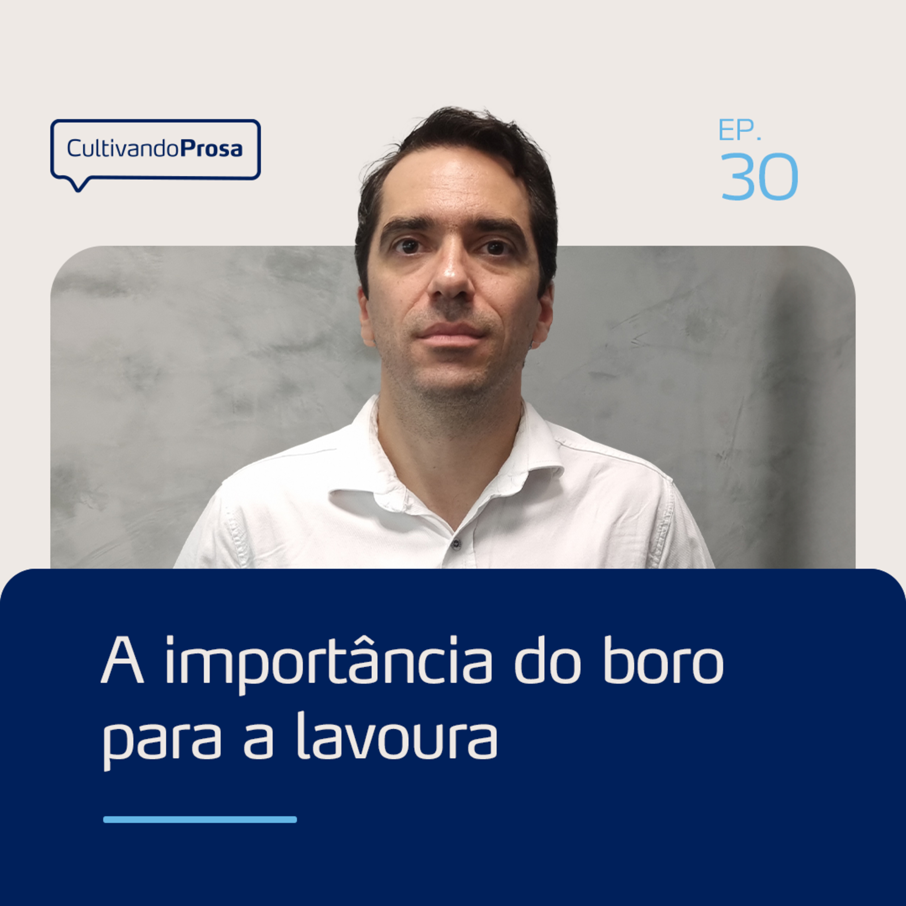 A importância do boro para a lavoura | Cultivando Prosa EP.30 episode artwork