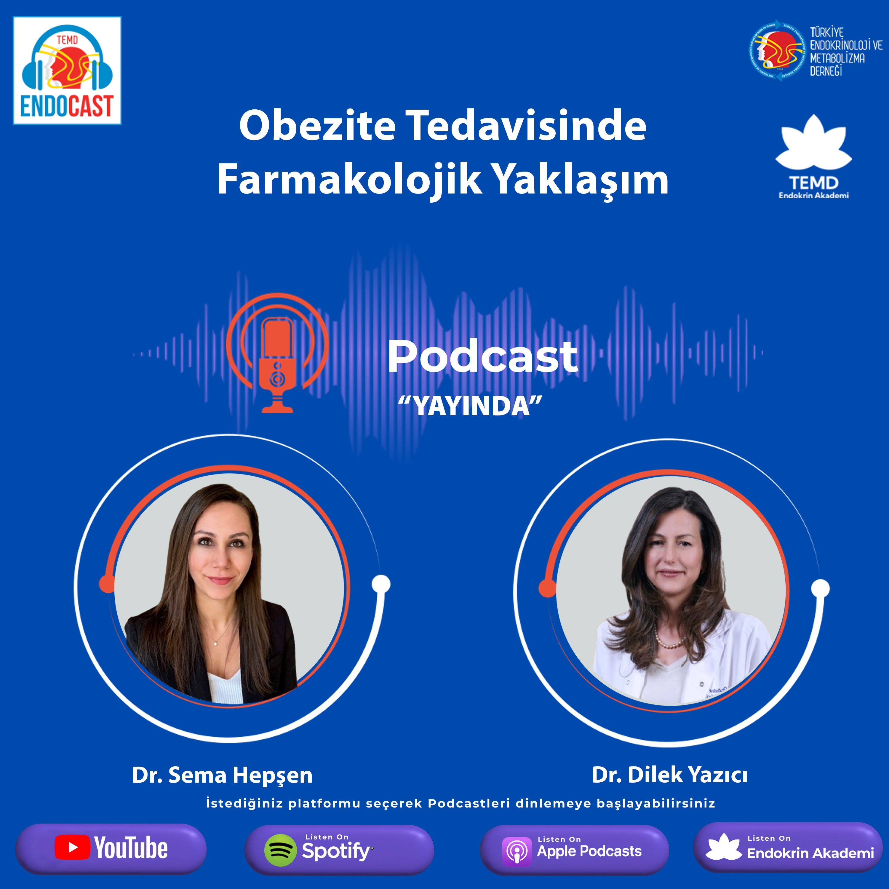 ENDOCASTTürkiye Endokrinoloji ve Metabolizma DerneğiResmi Podcast Hesabı