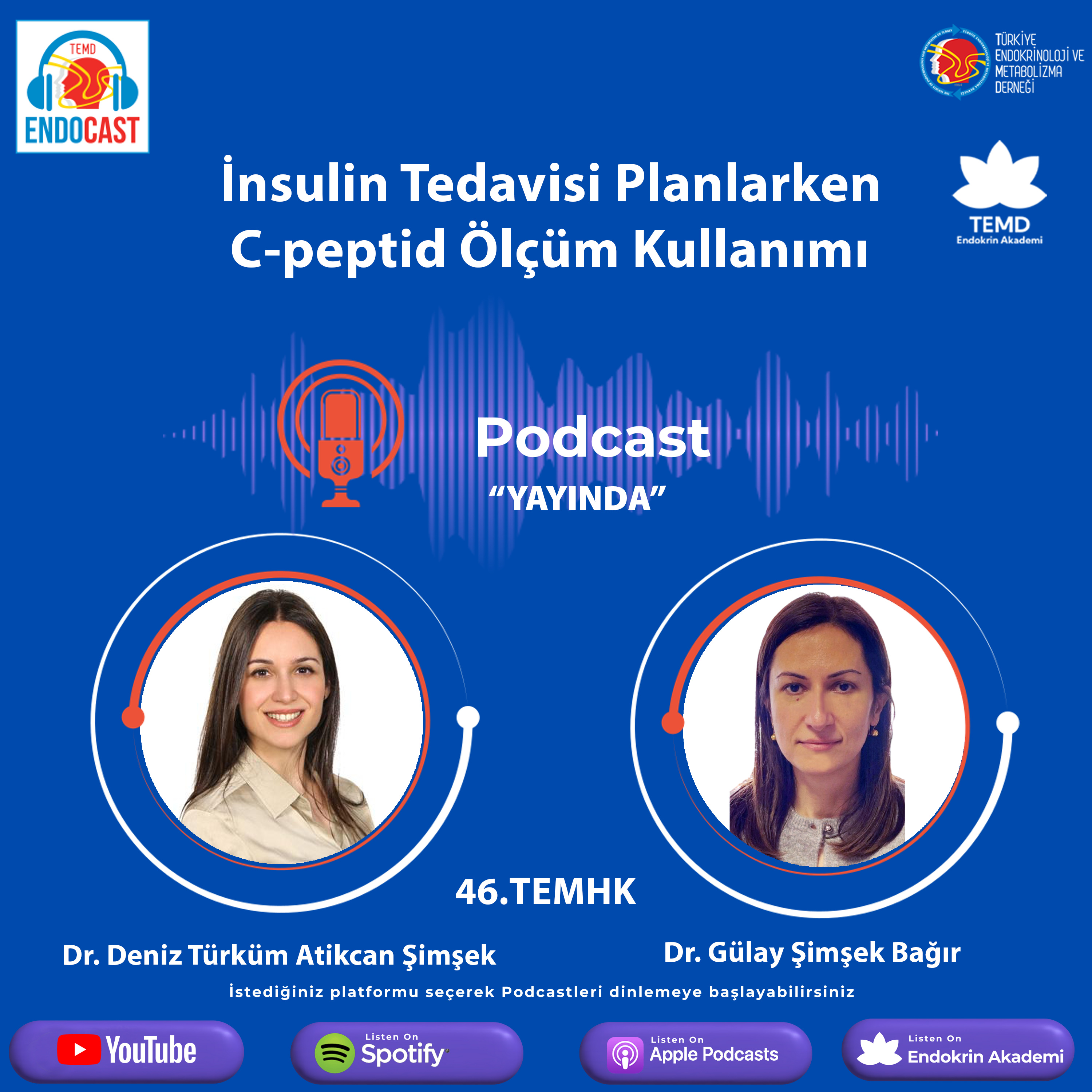 ENDOCASTTürkiye Endokrinoloji ve Metabolizma DerneğiResmi Podcast Hesabı