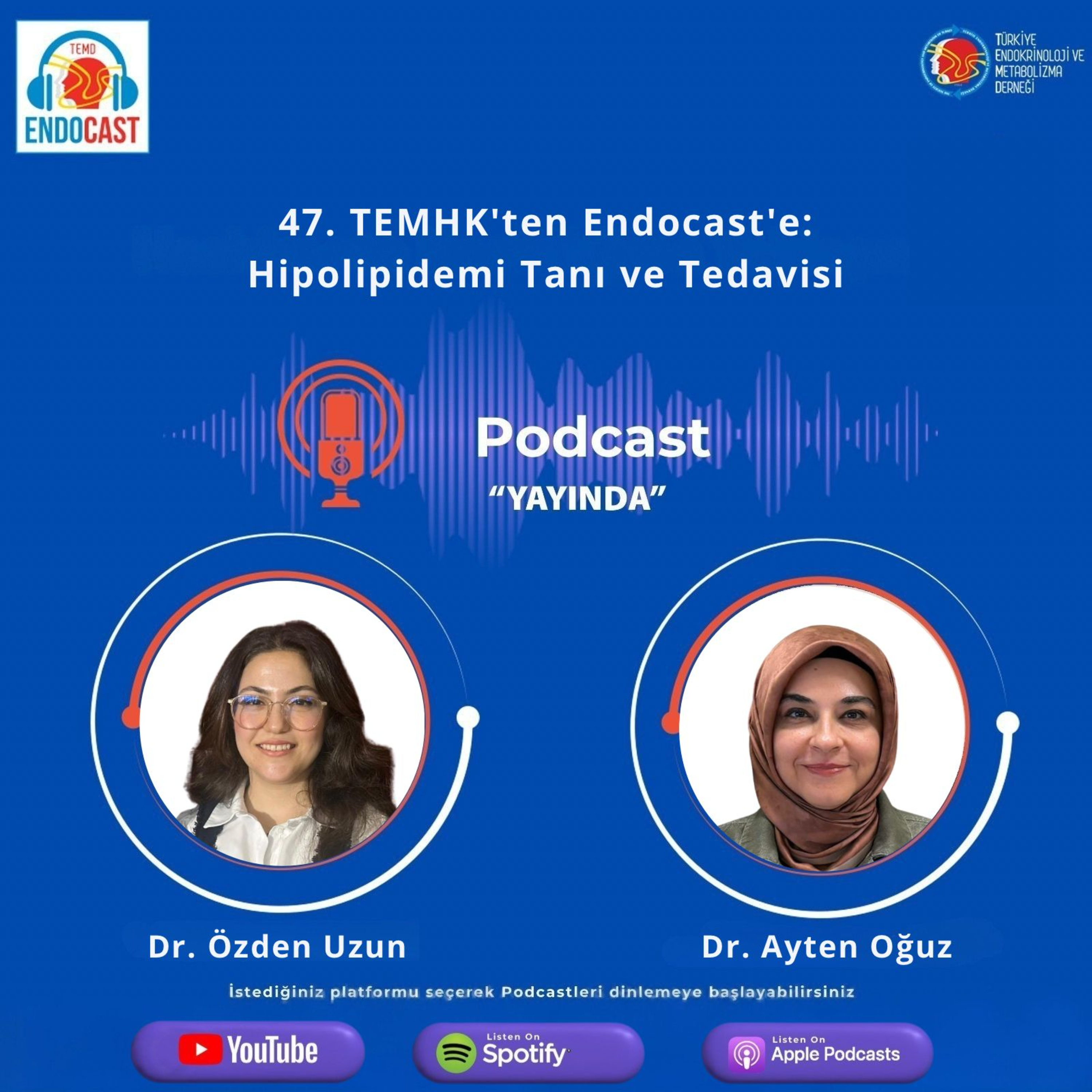 47. TEMHK'ten Endocast'e: Hipolipidemi Tanı ve Tedavisi episode artwork