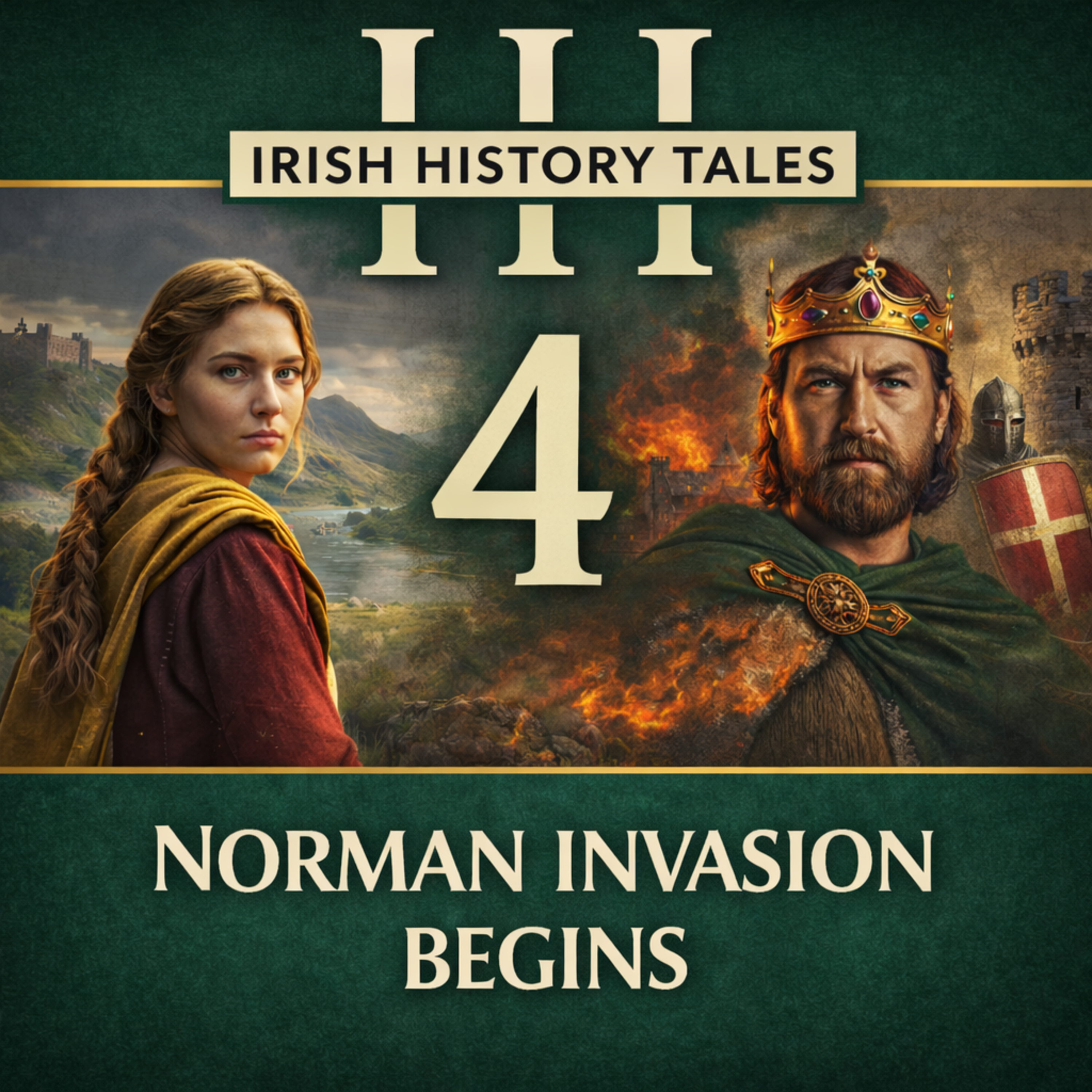 Ep 4- Diarmait Mac Murchada, Dearbhforgaill & the Road to Norman Invasion episode artwork