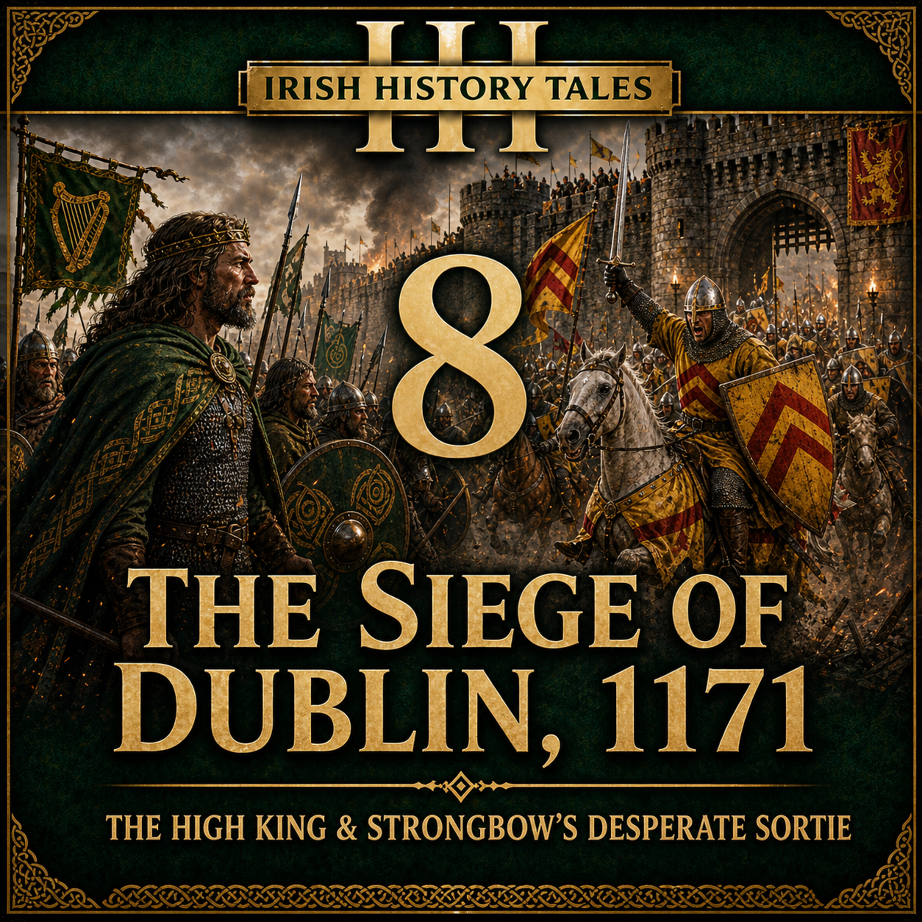 Ep 8: The Siege of Dublin, 1171 - The High King of Ireland's Great Gaelic Siege of Norman Dublin episode artwork