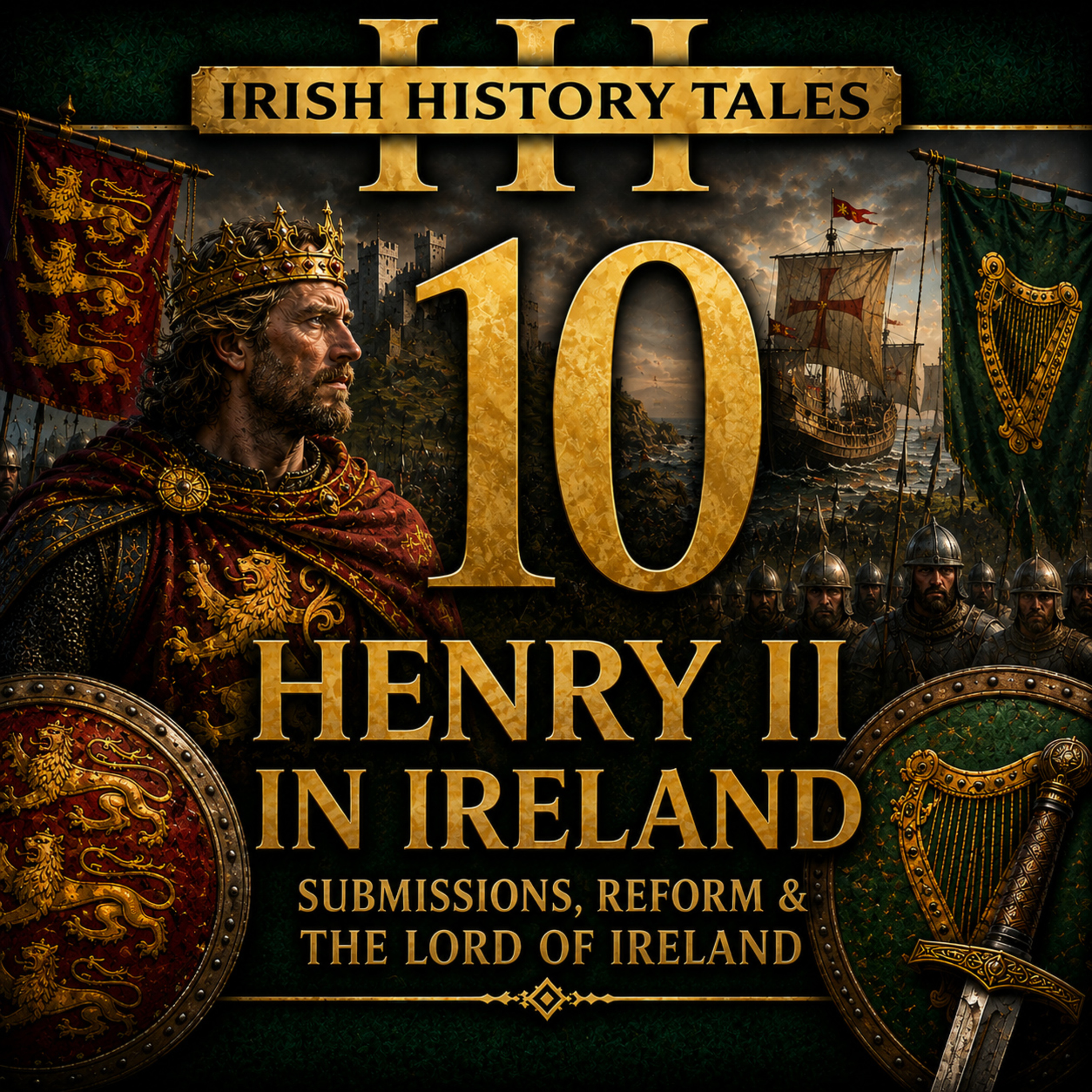 Ep 10: King Henry II in Ireland - Submissions, Reform & the Lord of Ireland episode artwork