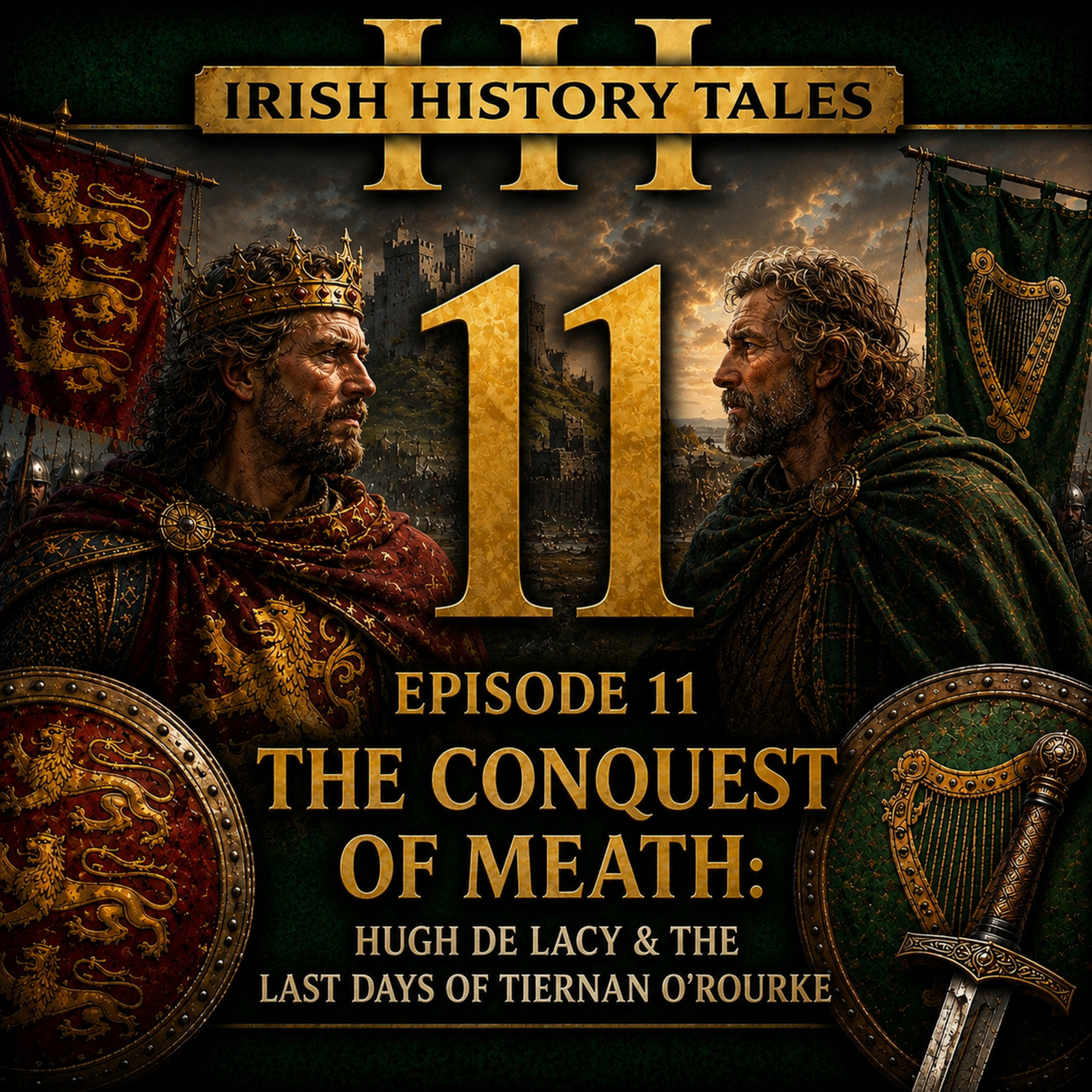 Ep 11: The Conquest of Meath: Hugh de Lacy & the Last Days of Tiernan O'Rourke episode artwork