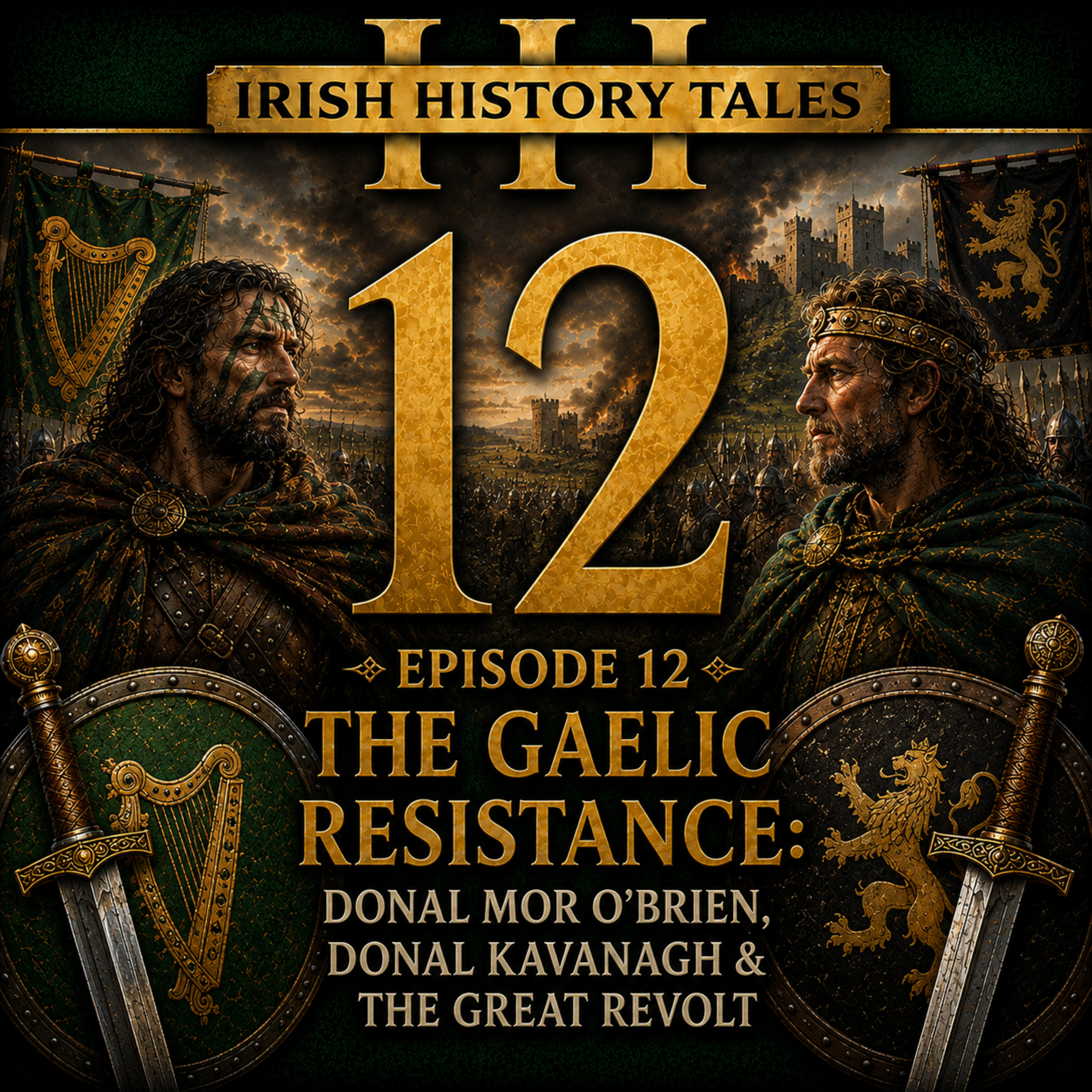 Ep 12: The Gaelic Resistance: Donal Mor O'Brien, Donal Kavanagh & the Great Revolt episode artwork