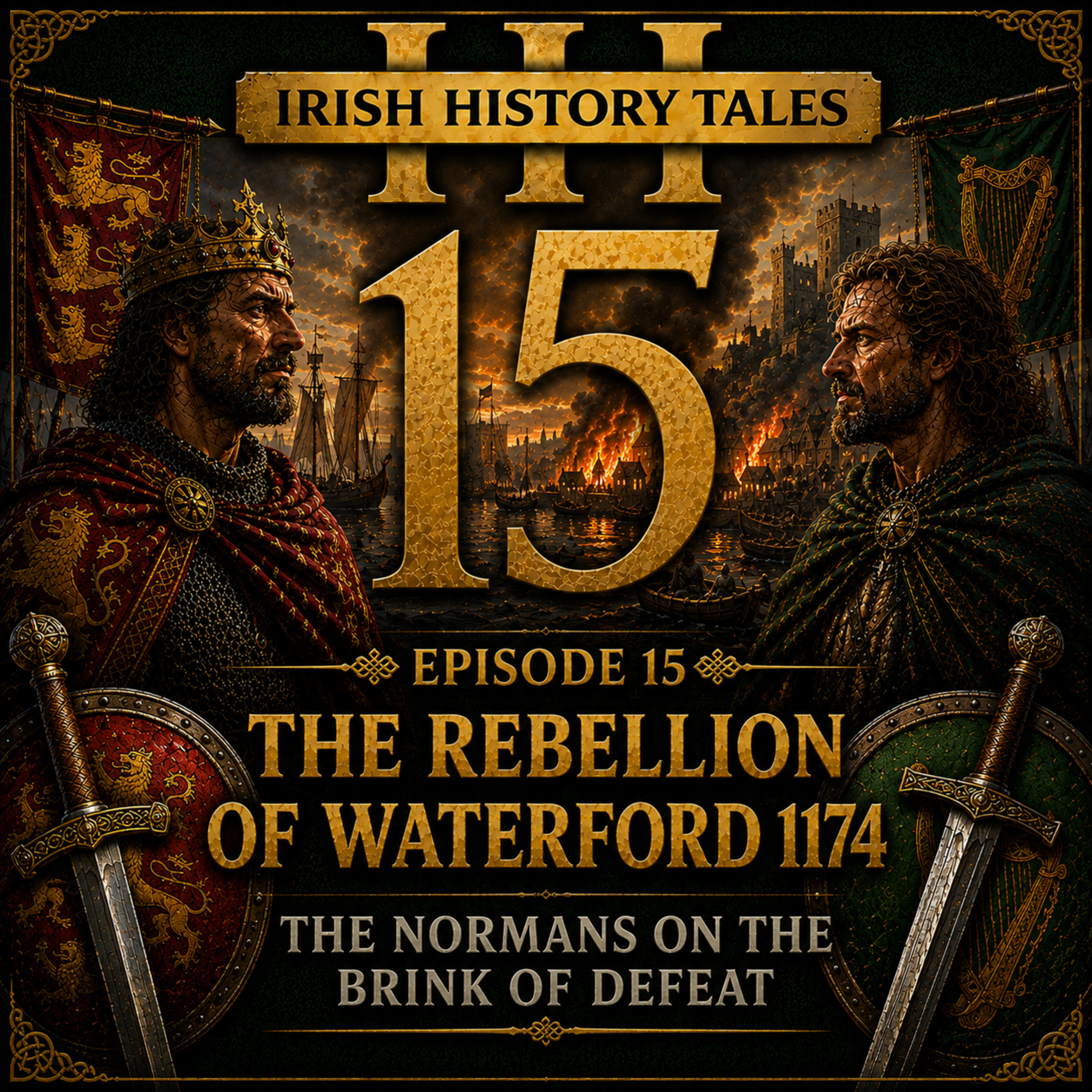 15. The Waterford Rebellion of 1174: The Normans on the Brink of Defeat episode artwork