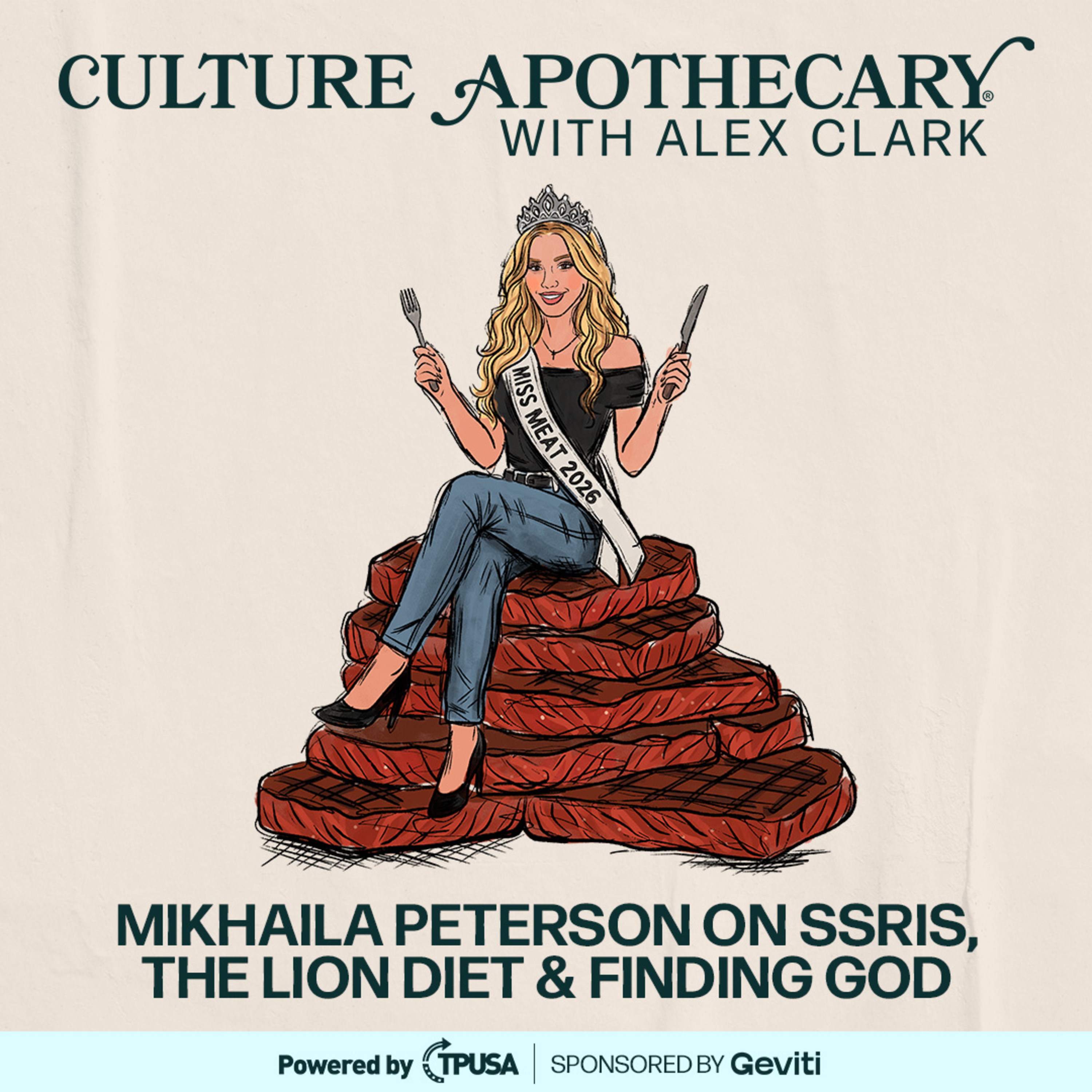 Mikhaila Peterson On SSRIs, The Lion Diet & Finding God — Culture Apothecary with Alex Clark cover