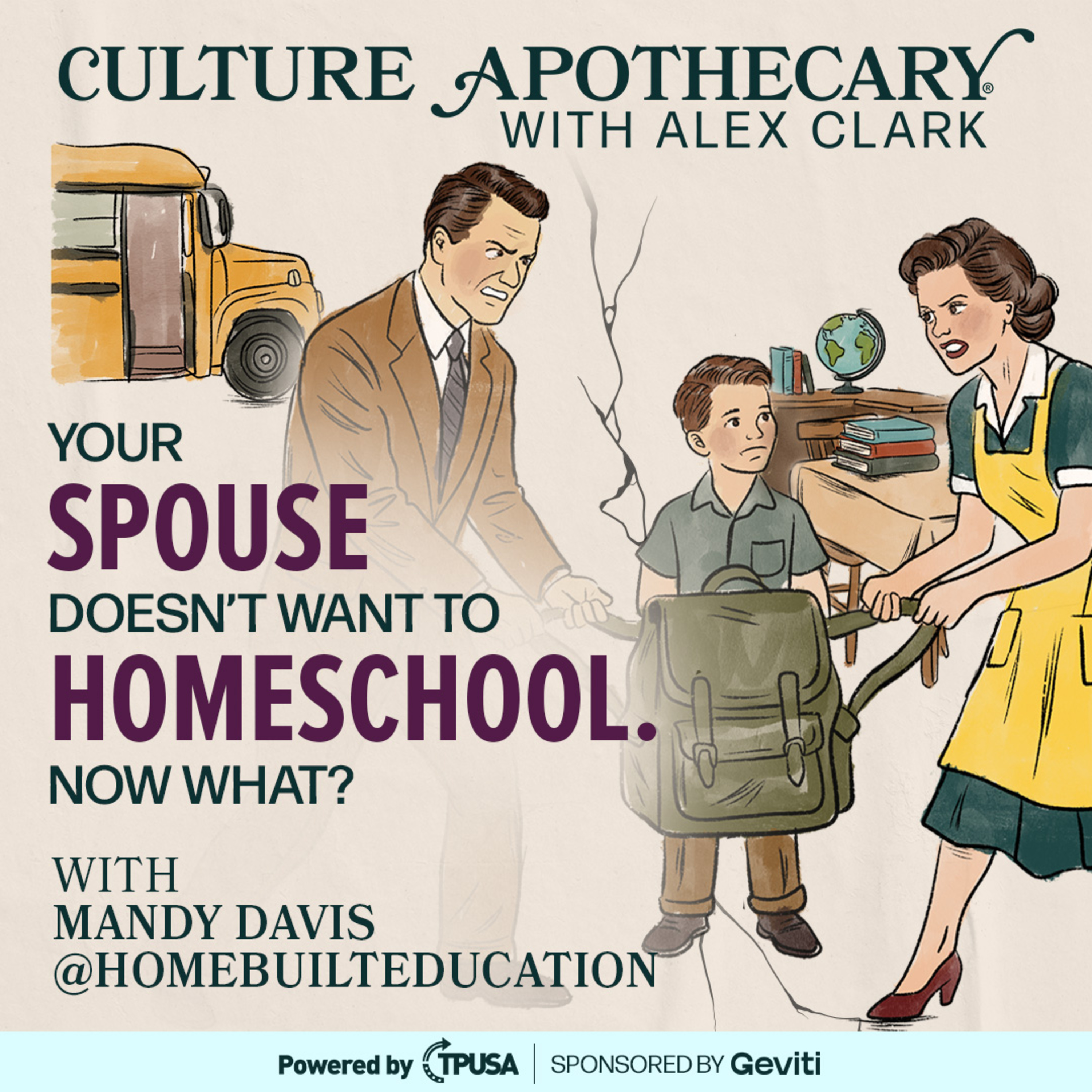 Your Spouse Doesn’t Want to Homeschool. Now What? | Mandy Davis @homebuilteducation