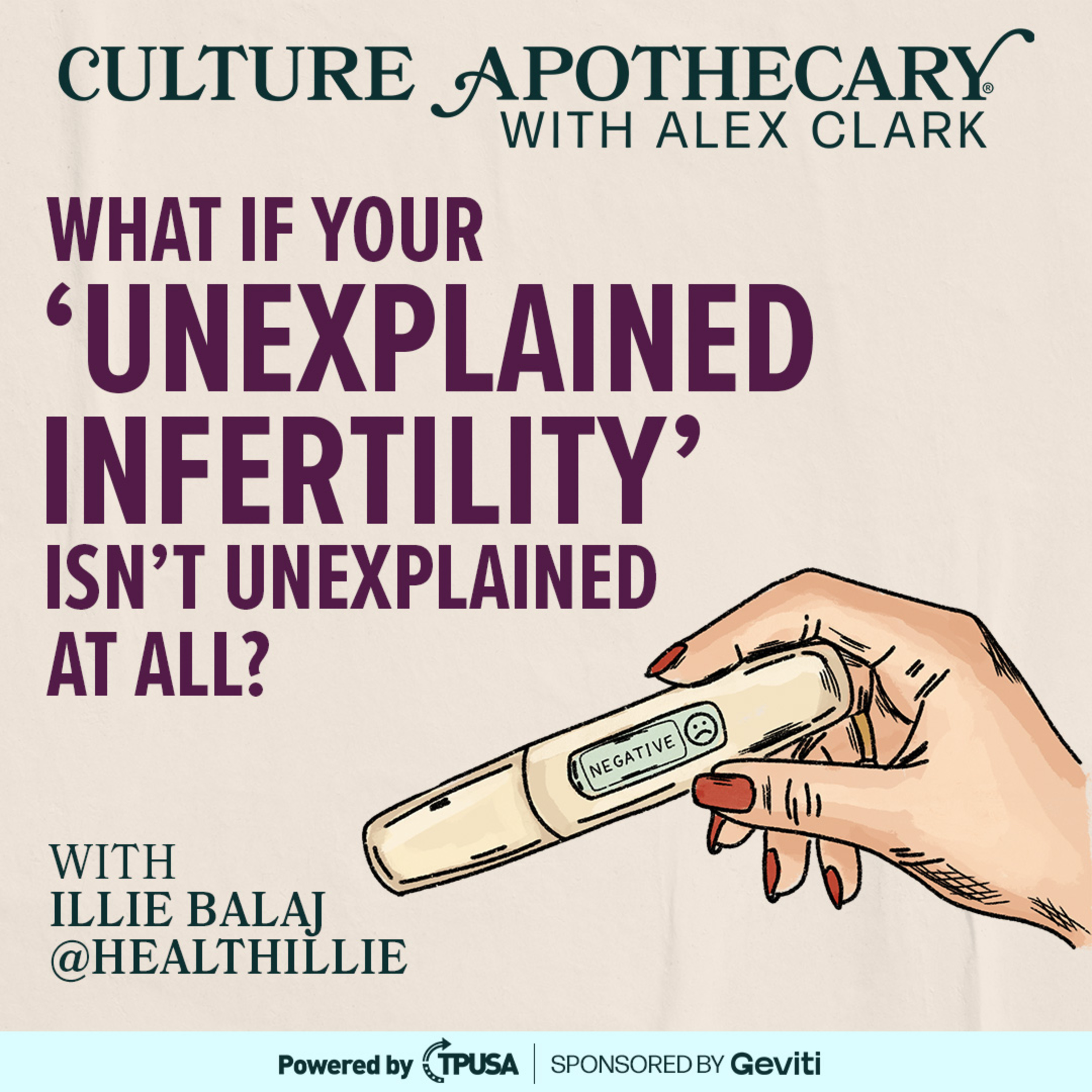 What If Your ‘Unexplained Infertility’ Isn’t Unexplained at All? | Illie Balaj @healthillie episode artwork