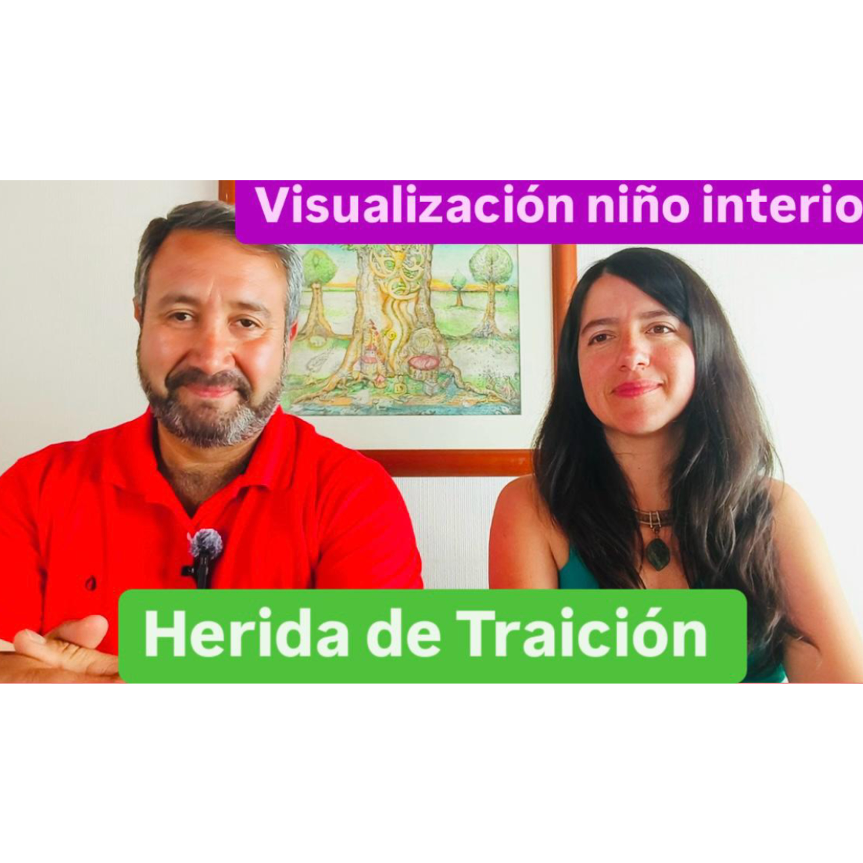 Visualización sanando niño interior, herida traición episode artwork