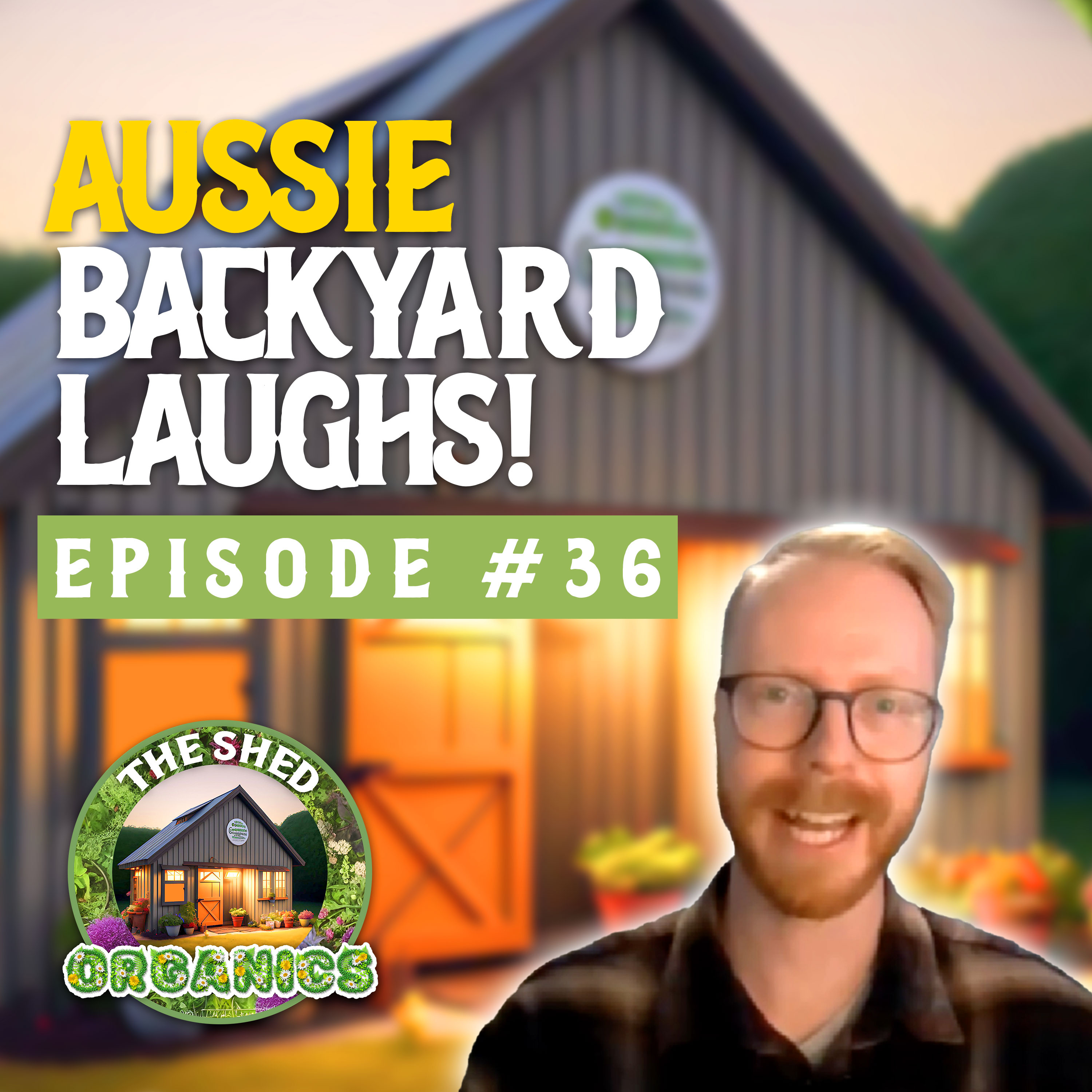 #36 - Finding the Funny in the Aussie Backyard | The Backyard Naturalist episode artwork