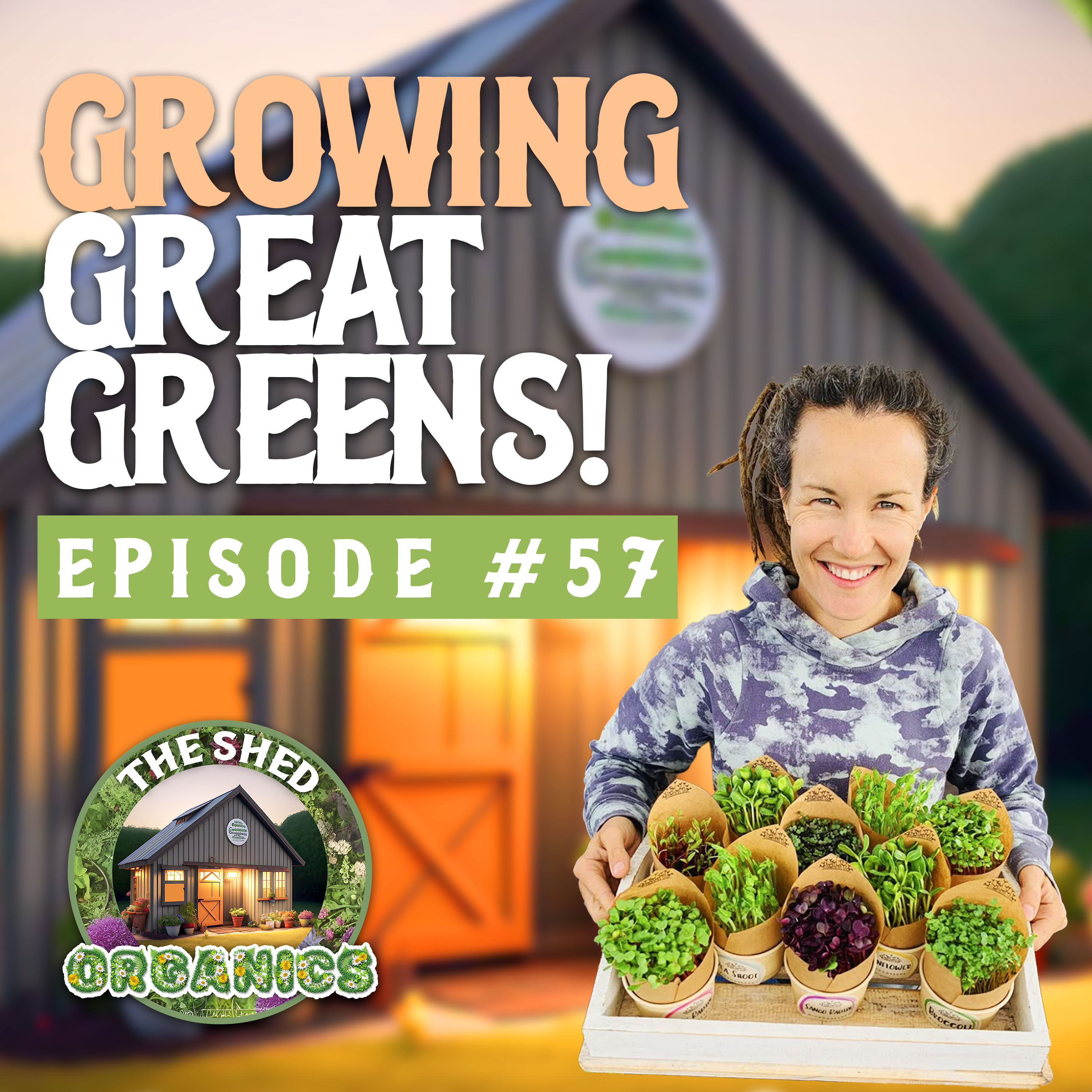 #57 - Microgreens Made Simple | Paula Wiseman [Grow Wise Microgreens] episode artwork