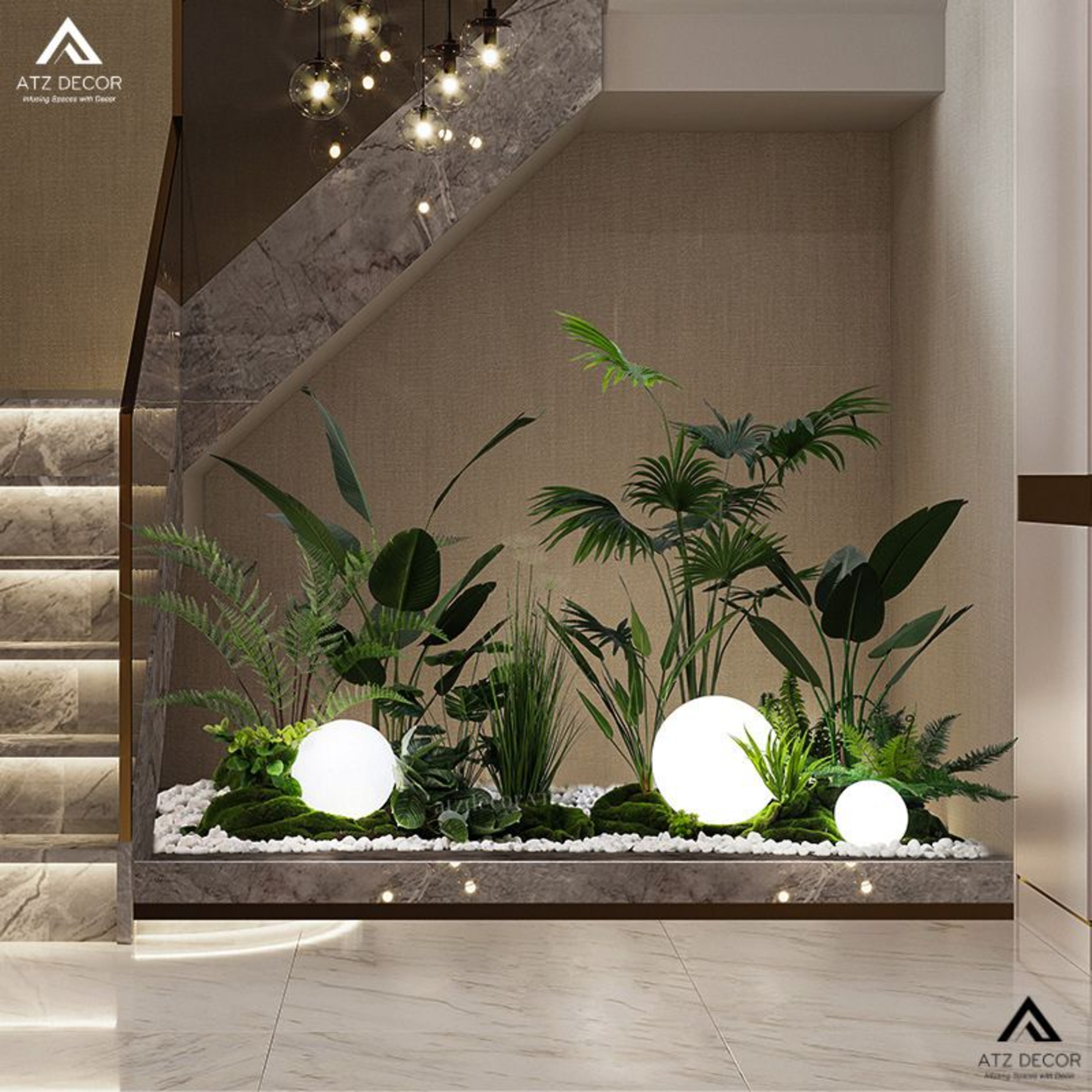 Khám phá những mẫu tiểu cảnh gầm cầu thang đẹp, decor hiện đại, nhiều mẫu mã episode artwork