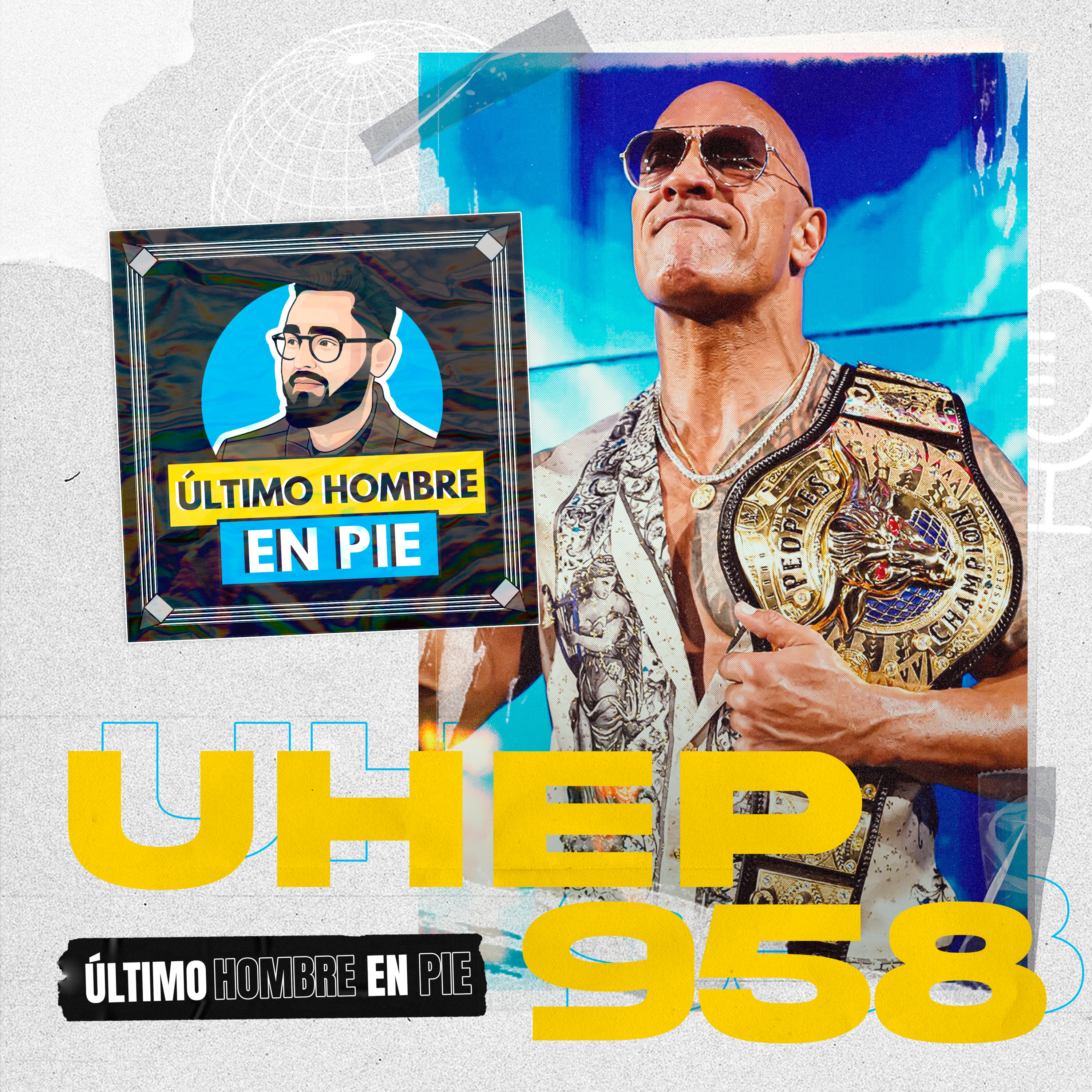 UHEP #958 - The Rock regresa en un mal WWE Bad Blood episode artwork