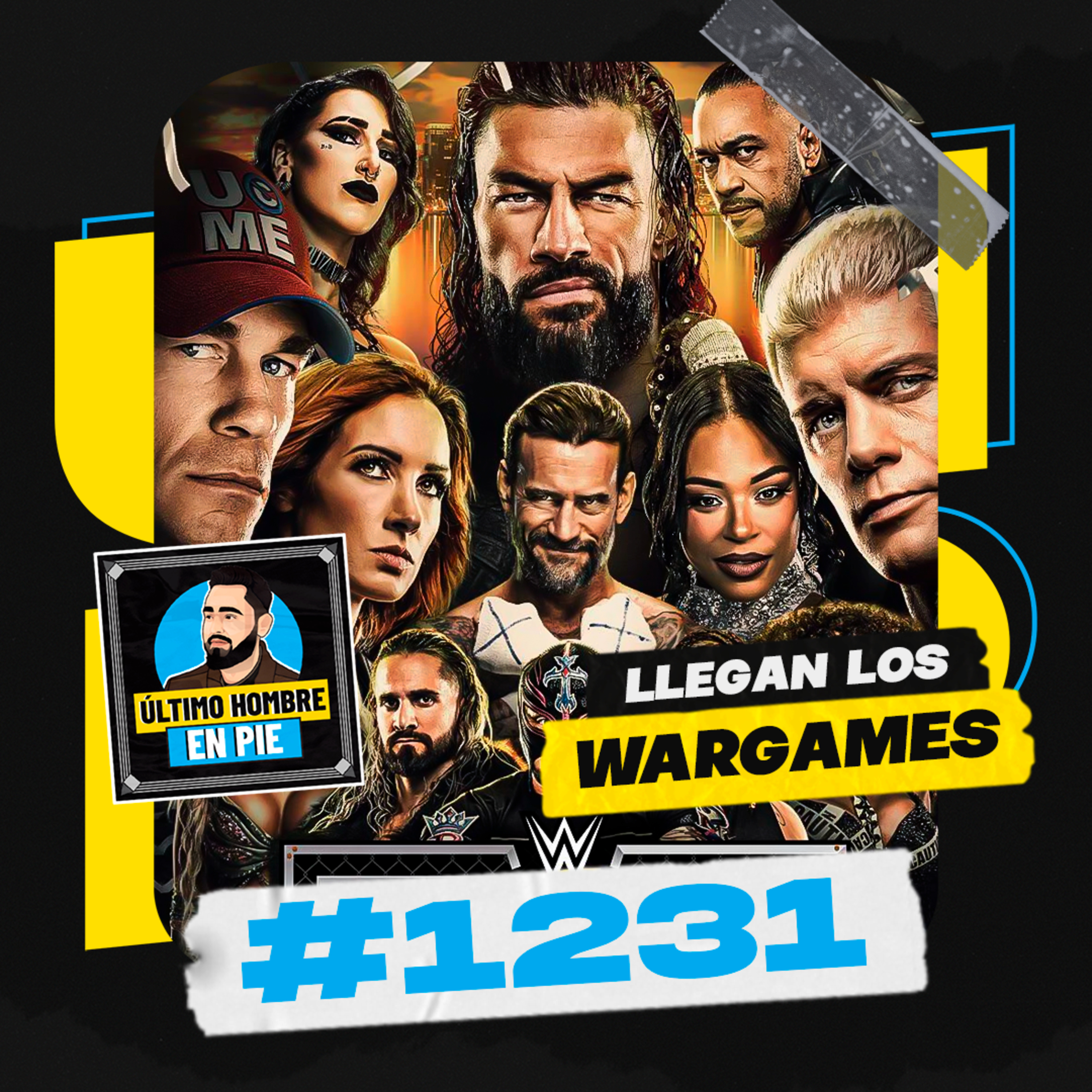 UHEP #1231 - WWE Survivor Series WarGames episode artwork