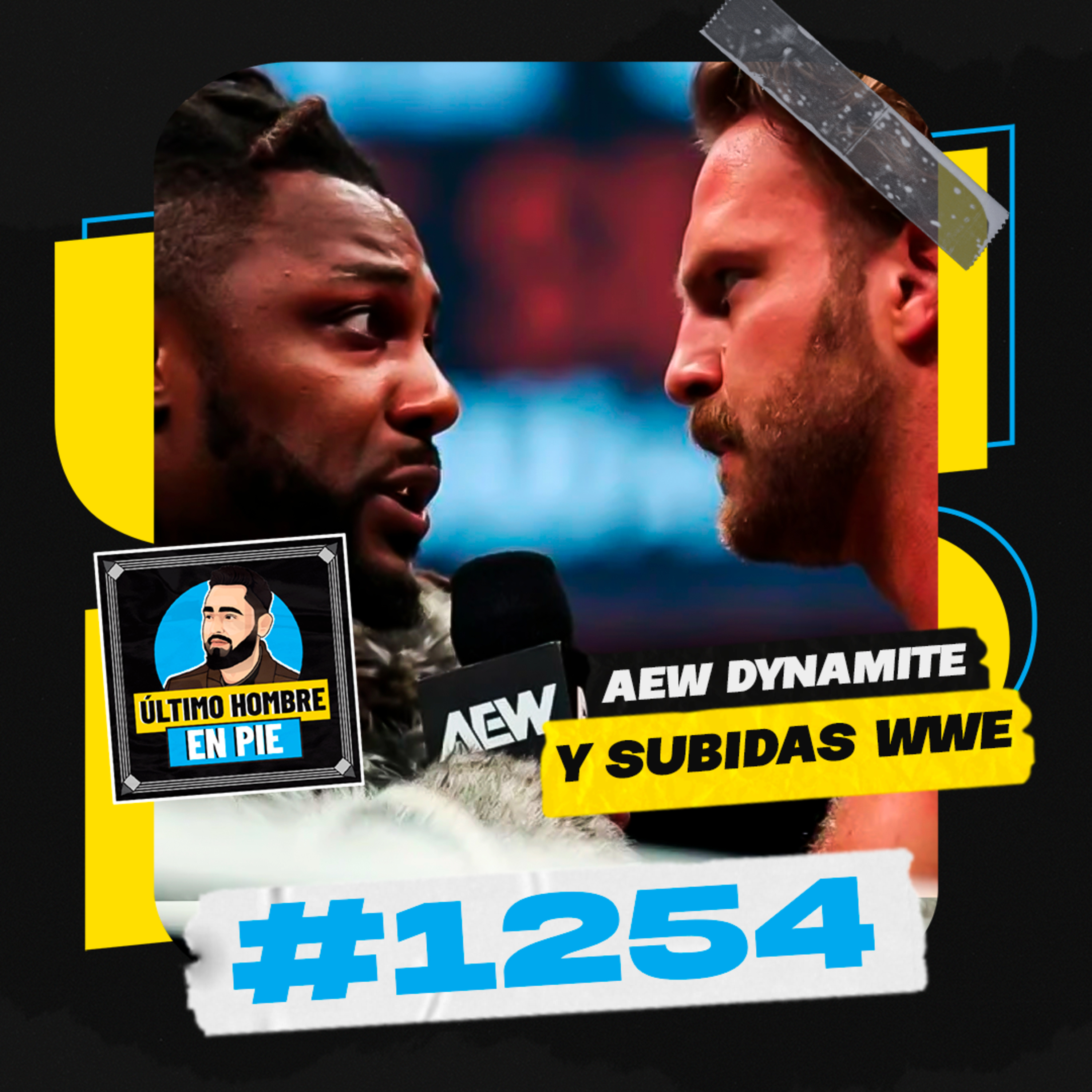 UHEP #1254 - Hangman, Swerve y la narrativa en el wrestling episode artwork
