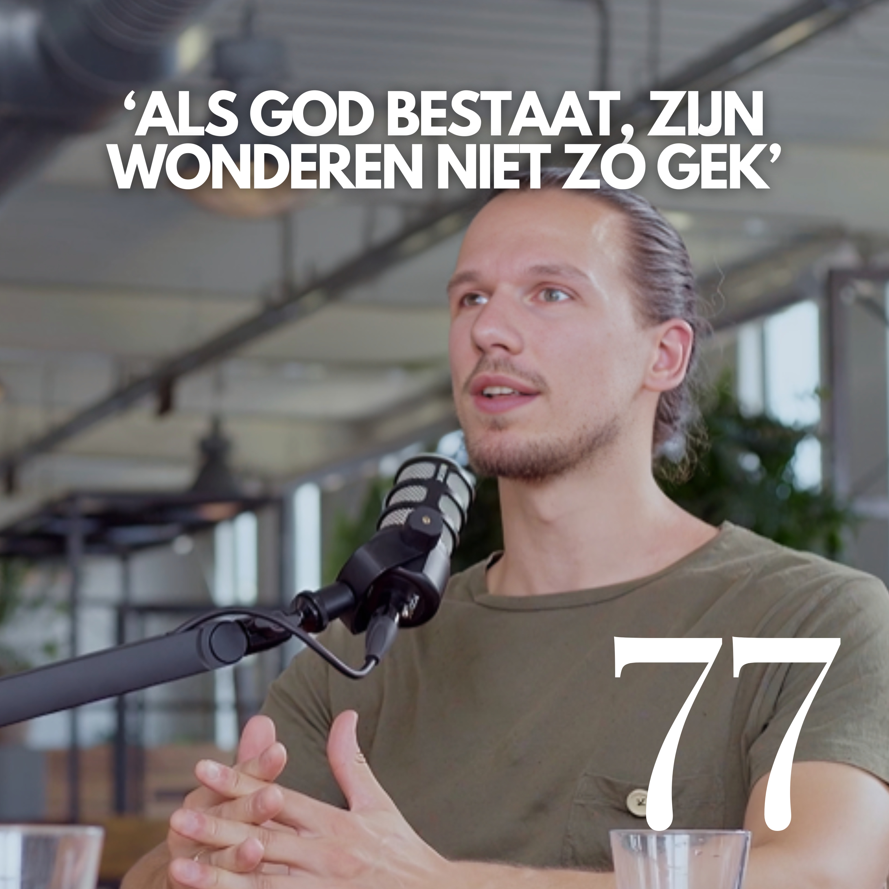 #77 'Kan je in God geloven zonder alle Bijbelverhalen te geloven?' episode artwork