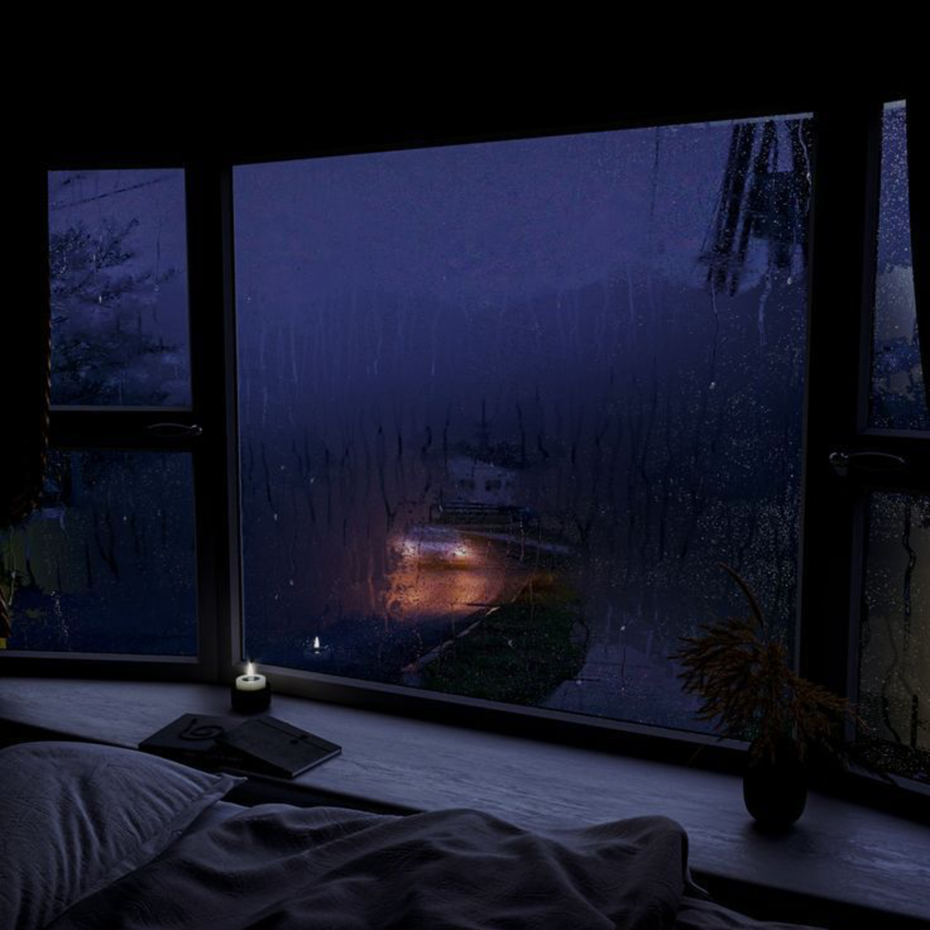 8 horas de sonidos de lluvia y truenos sonidos de la naturaleza para dormir, relajarse ,estudiar  episode artwork