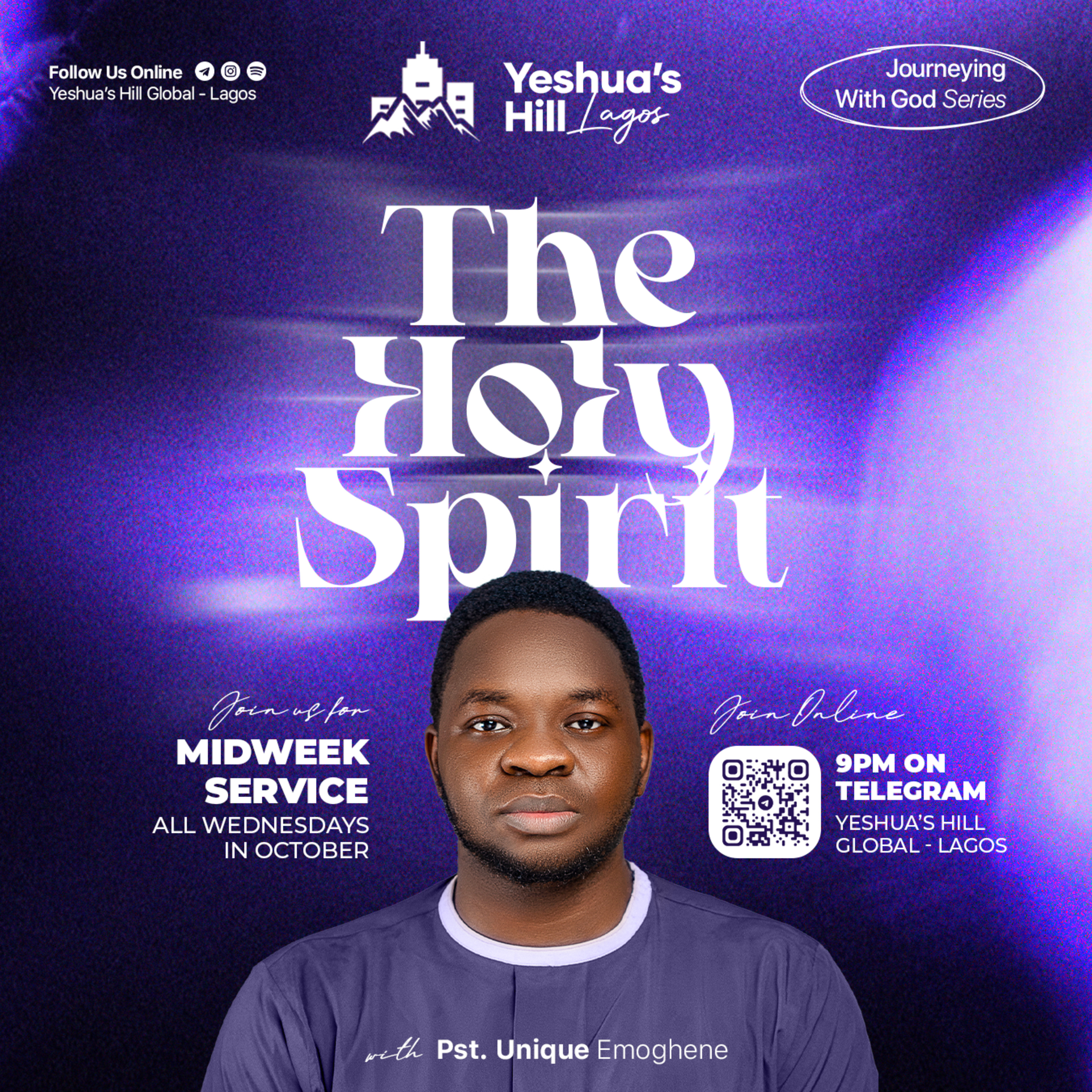 The Person of the Holy Spirit Part 3 - Journeying with God - Part 3 by Pst Unique Emoghene.mp3 episode artwork