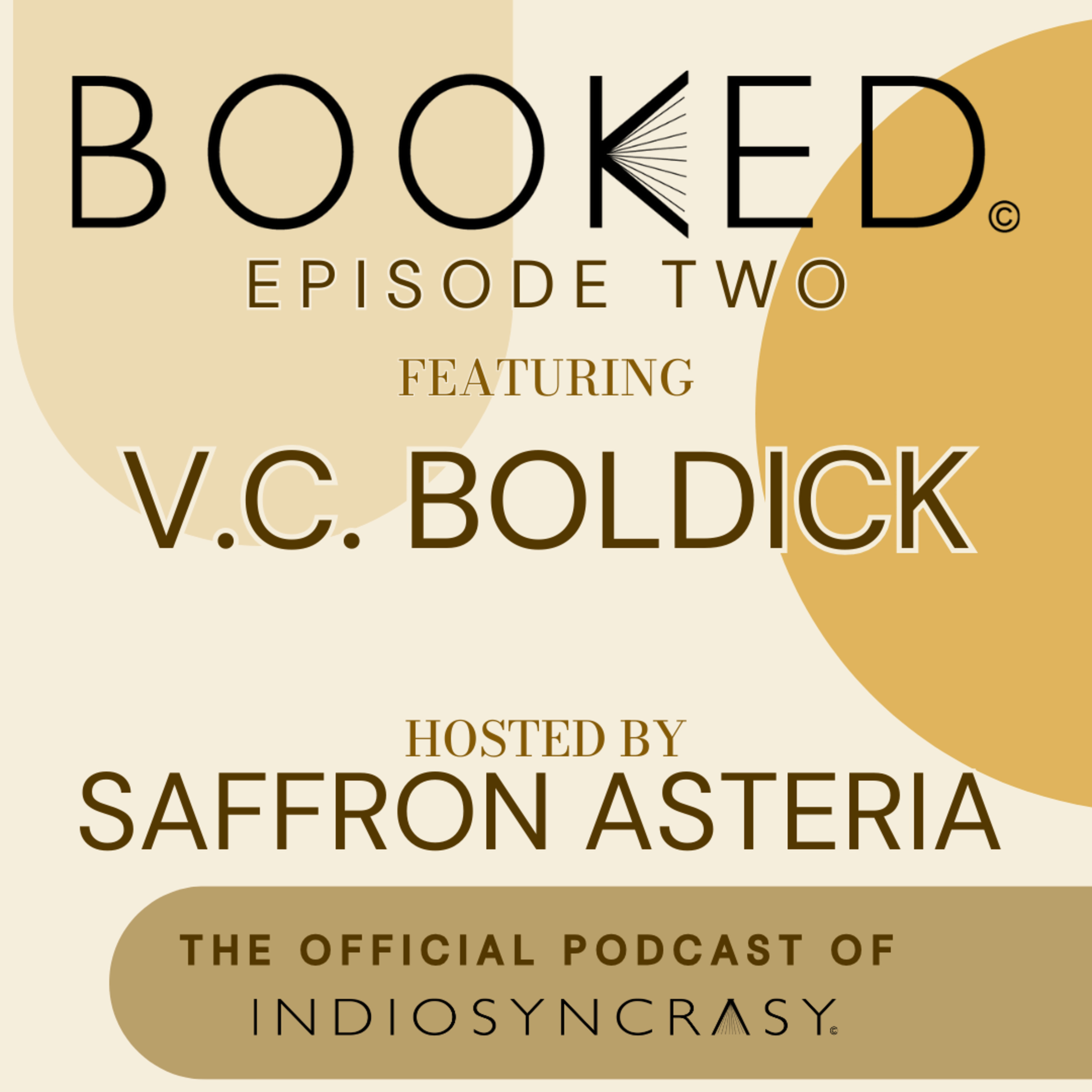 Episode Two with V.C. Boldick | Indie Author Interview | Indiosyncrasy