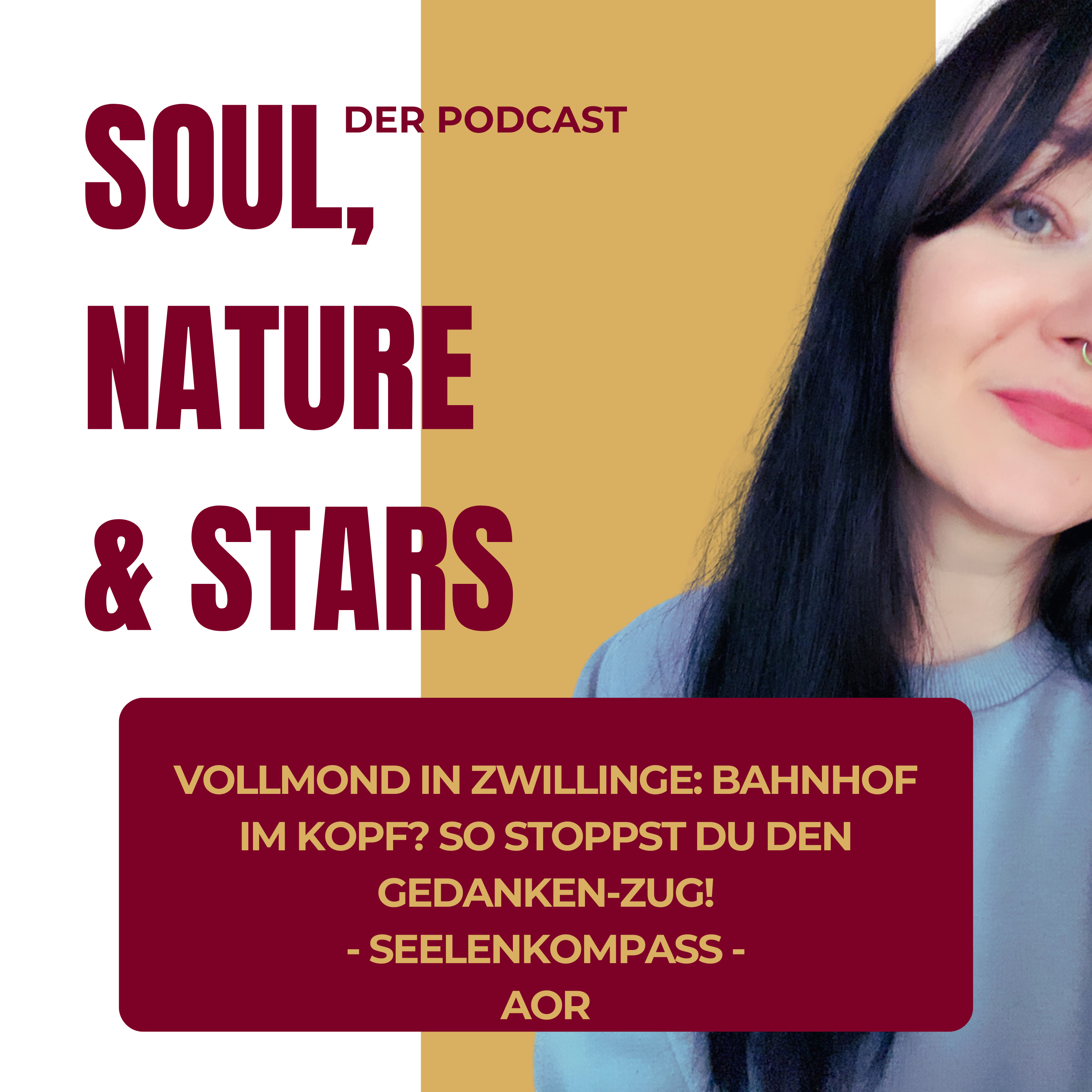 Vollmond in Zwillinge: Bahnhof im Kopf? So stoppst du den Gedanken-Zug! episode artwork