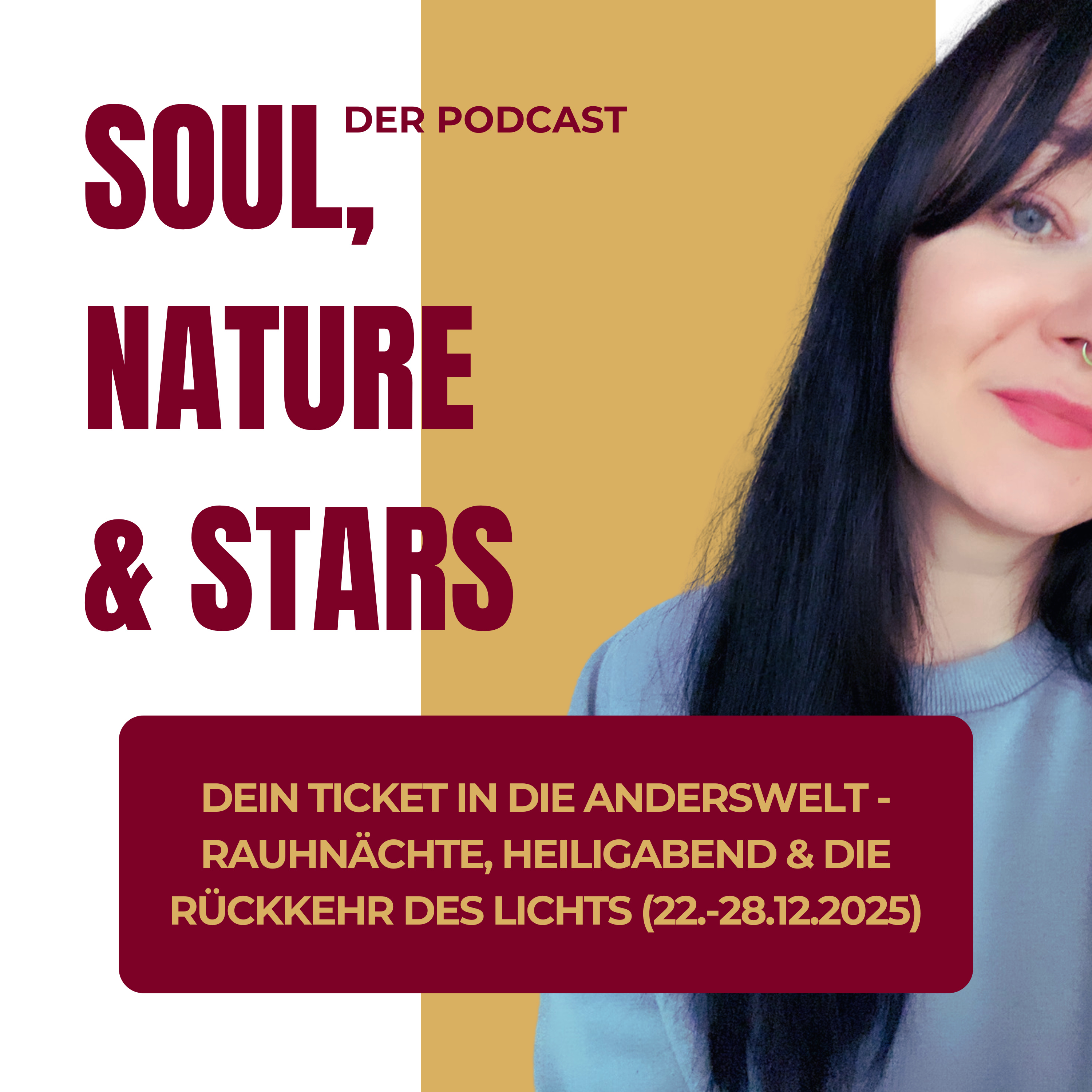 Dein Ticket in die Anderswelt 🎟️ Rauhnächte, Heiligabend & die Rückkehr des Lichts (22.-28.12.2025) episode artwork