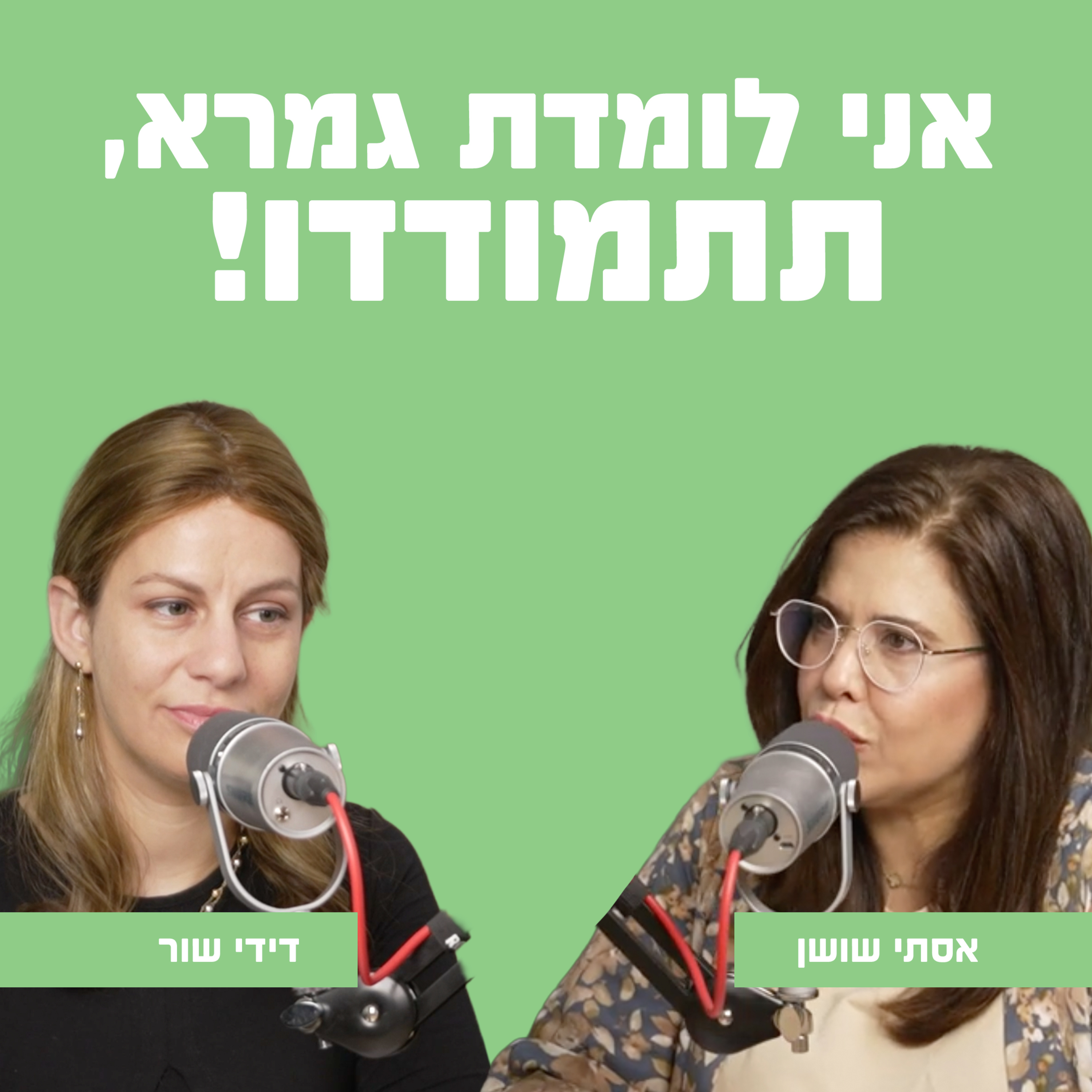 אני לומדת גמרא, תתמודדו! עם דידי שור episode artwork