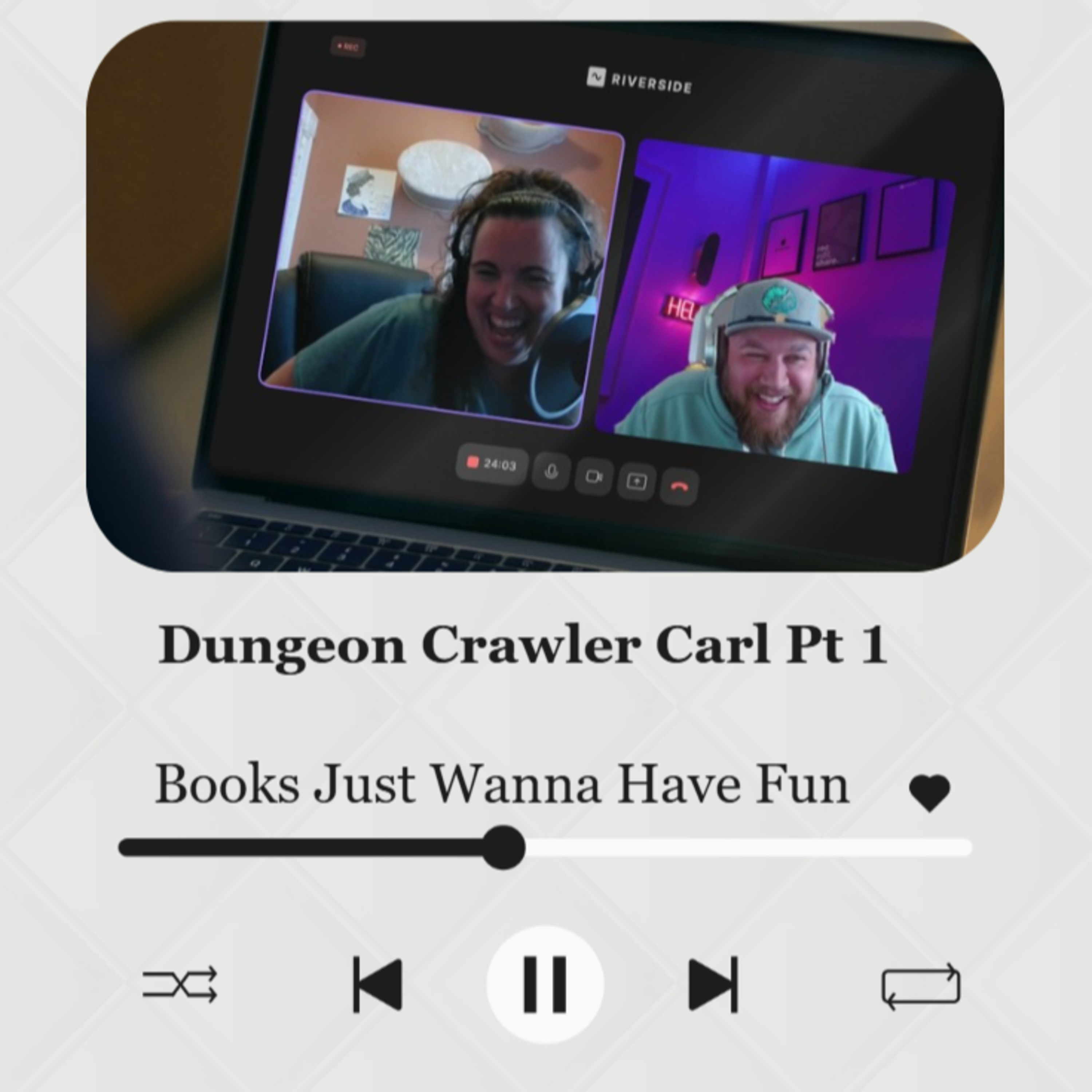 Dungeon Crawler Carl part 1 episode artwork