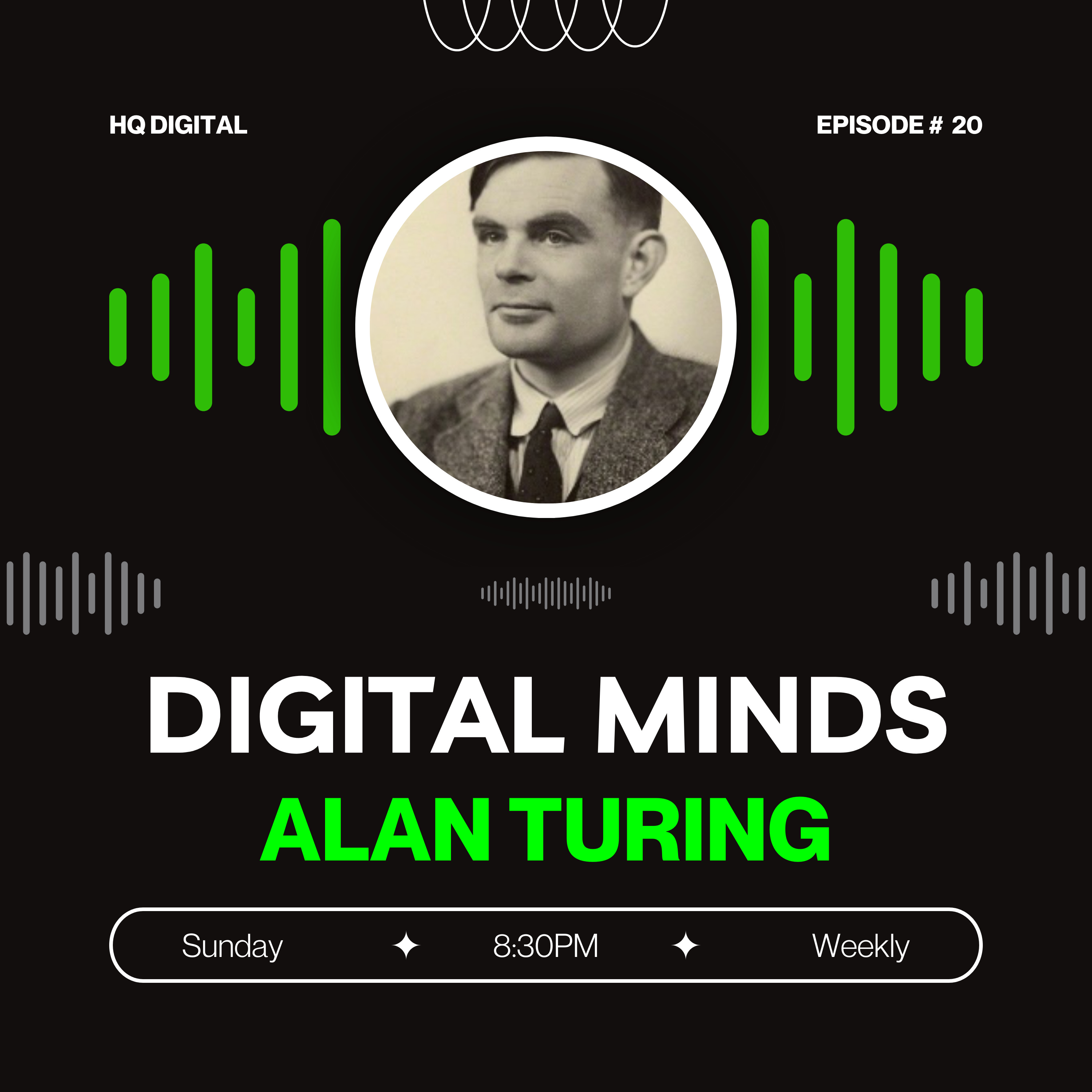 EP 20 - Alan Turing: The Codebreaker Who Laid the Foundations of Computing episode artwork