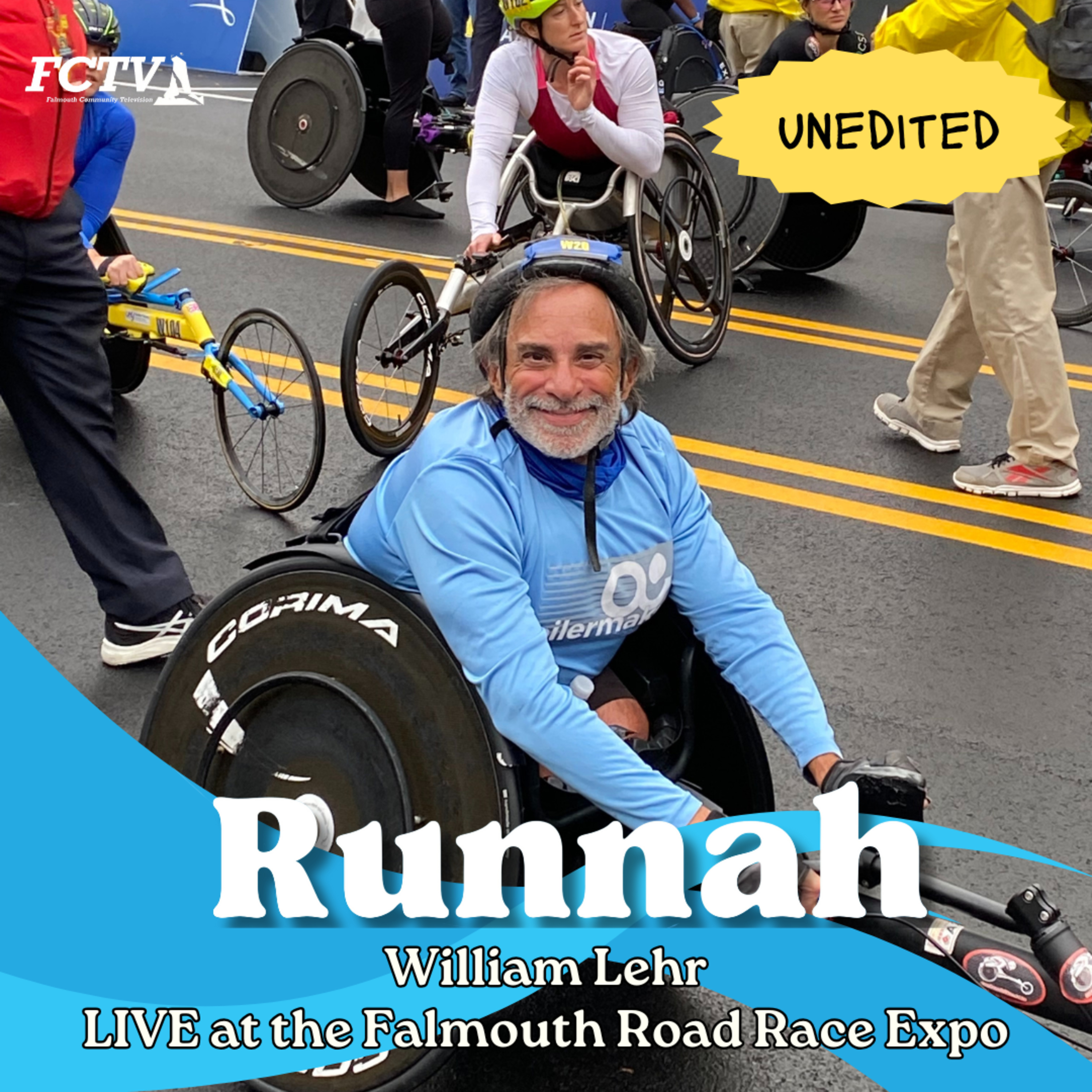 LIVE at the Falmouth Road Race Expo: William Lehr  episode artwork