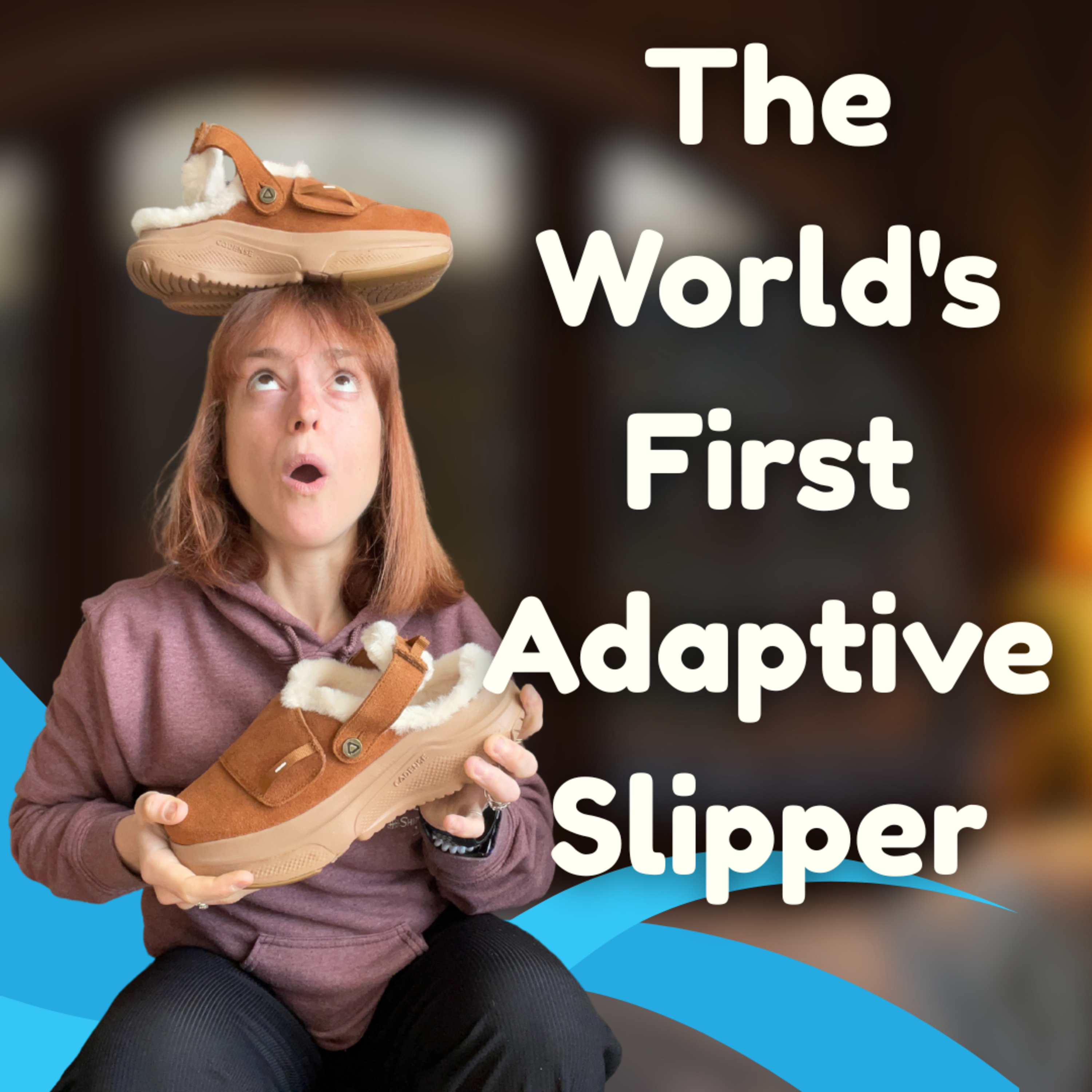 The World's First Adaptive Slipper (for foot drop) - Cadense Havena Slipper Review episode artwork