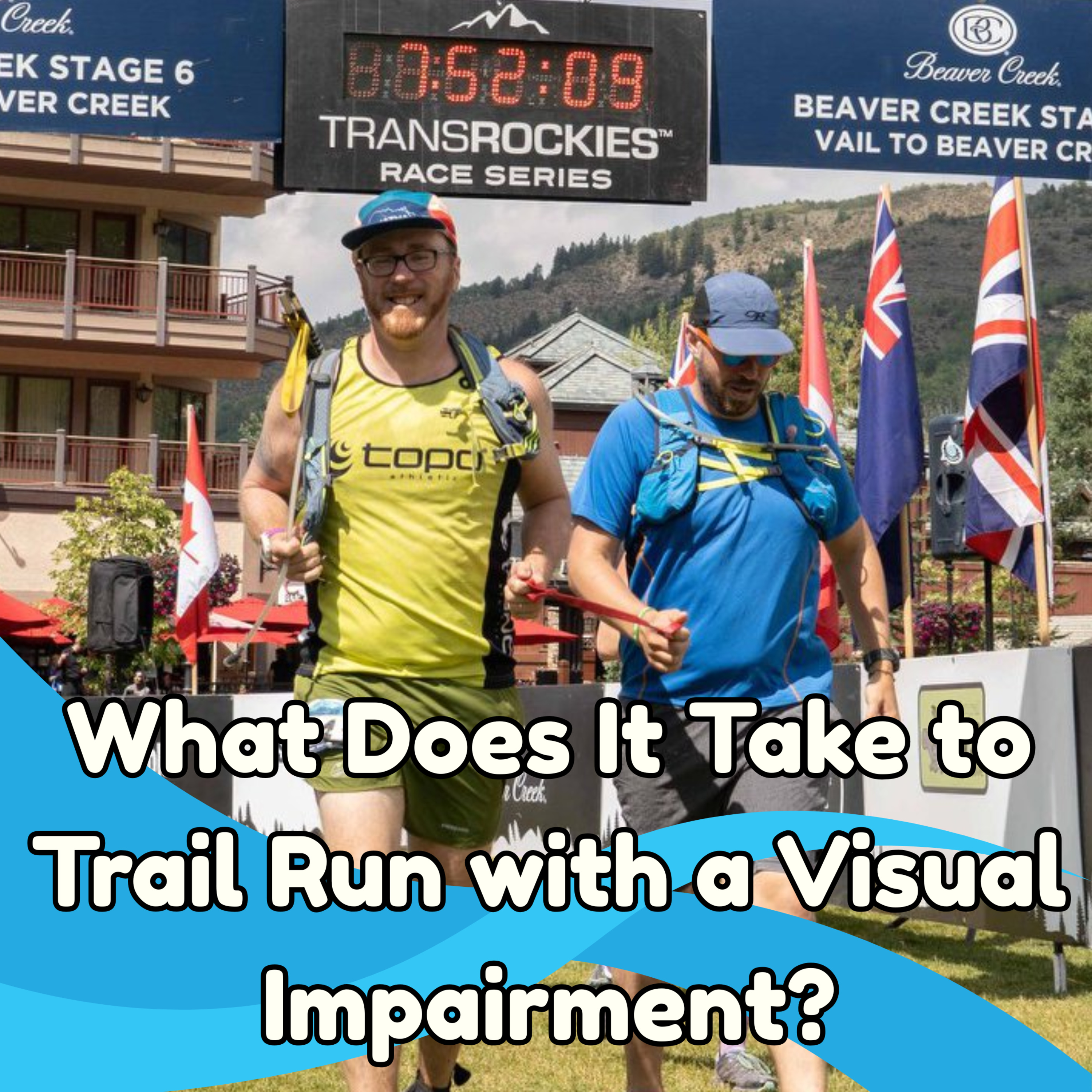 How Does a Visually Impaired Athlete Run Technical Trails? | Kyle Robidoux episode artwork