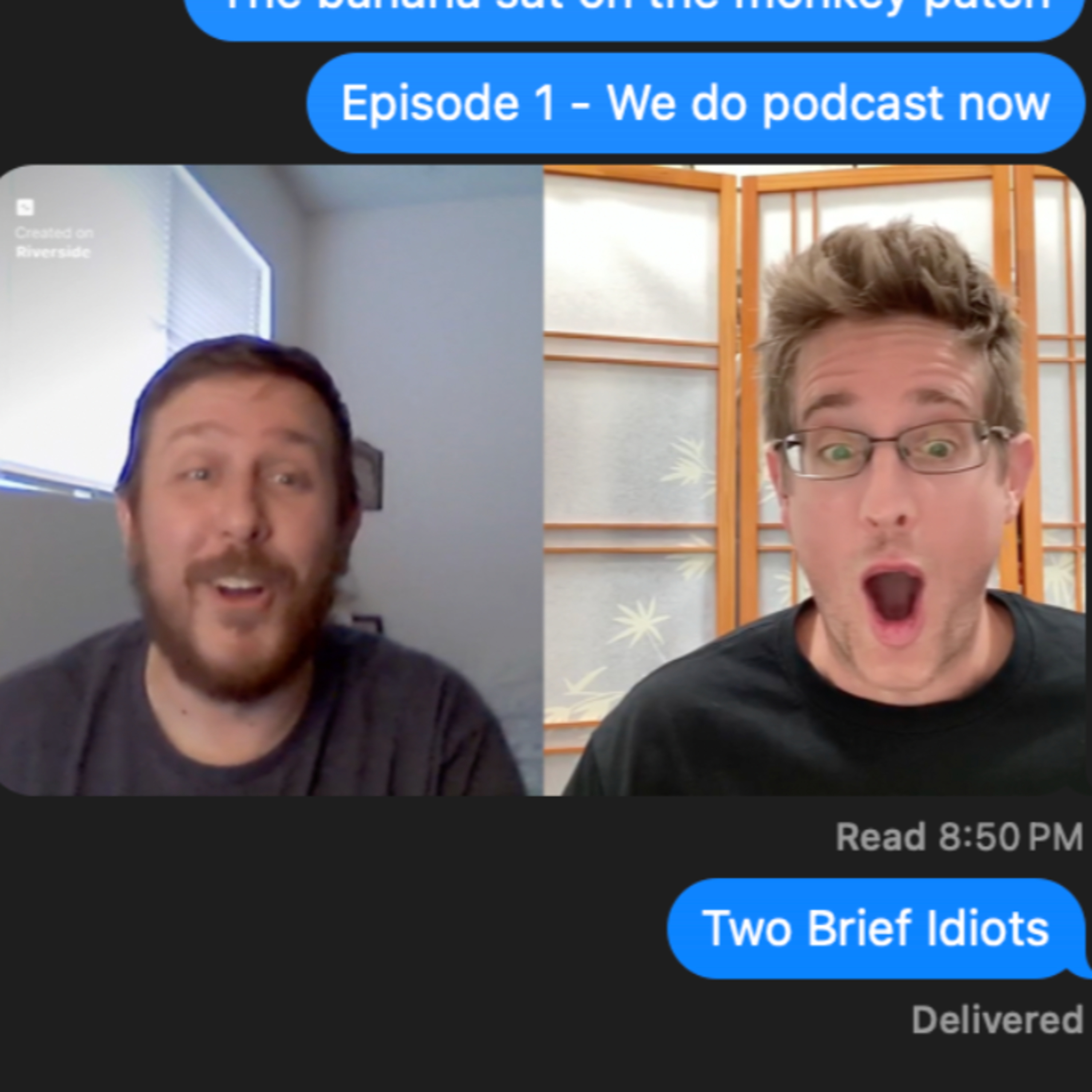 Ep. 1 - We do podcast now episode artwork