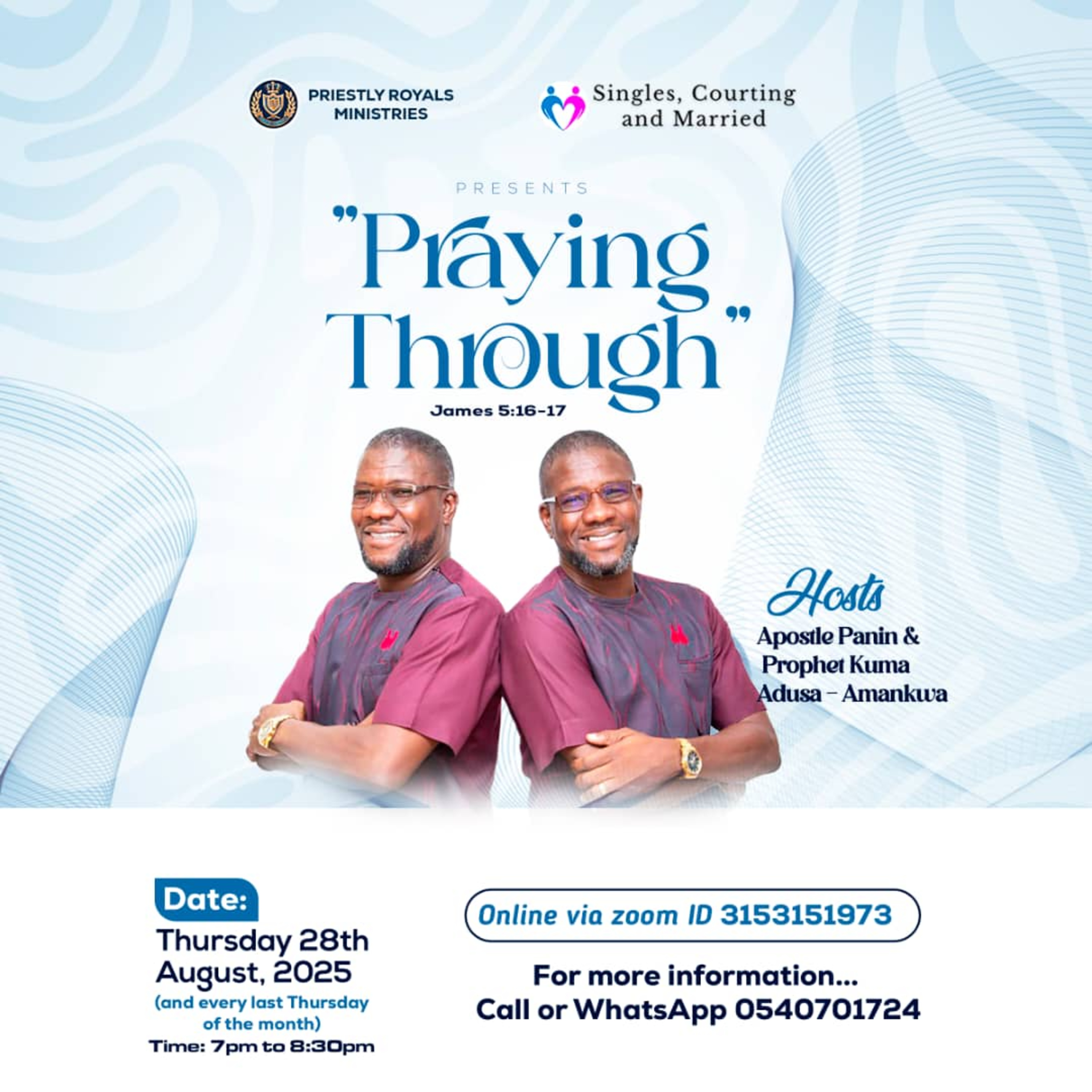 Praying Through Vol 1 - August-Edition episode artwork