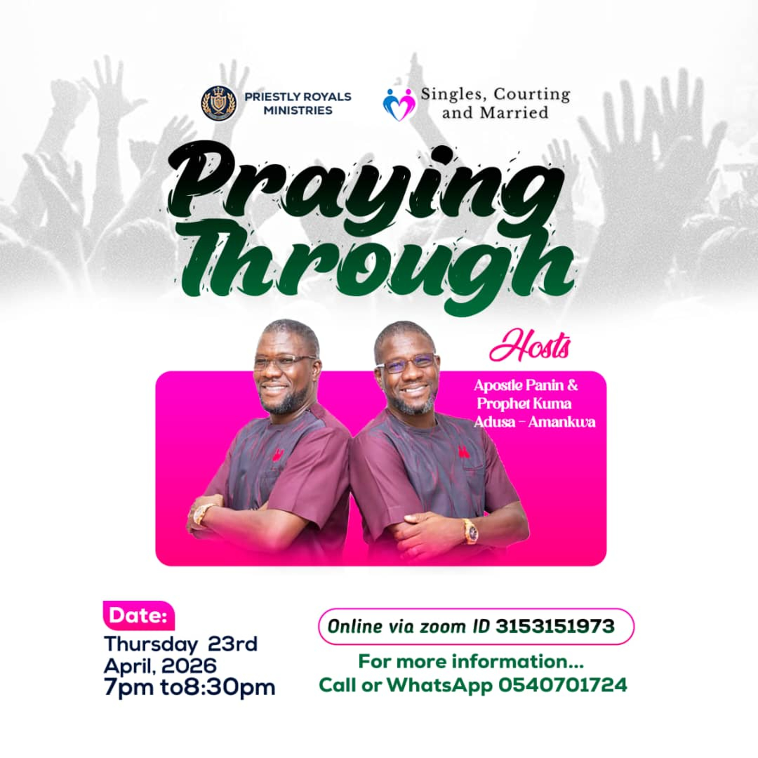 Praying Through Vol 2 - April Edition (ft. Min Elsie Baffour-Kwakye) episode artwork