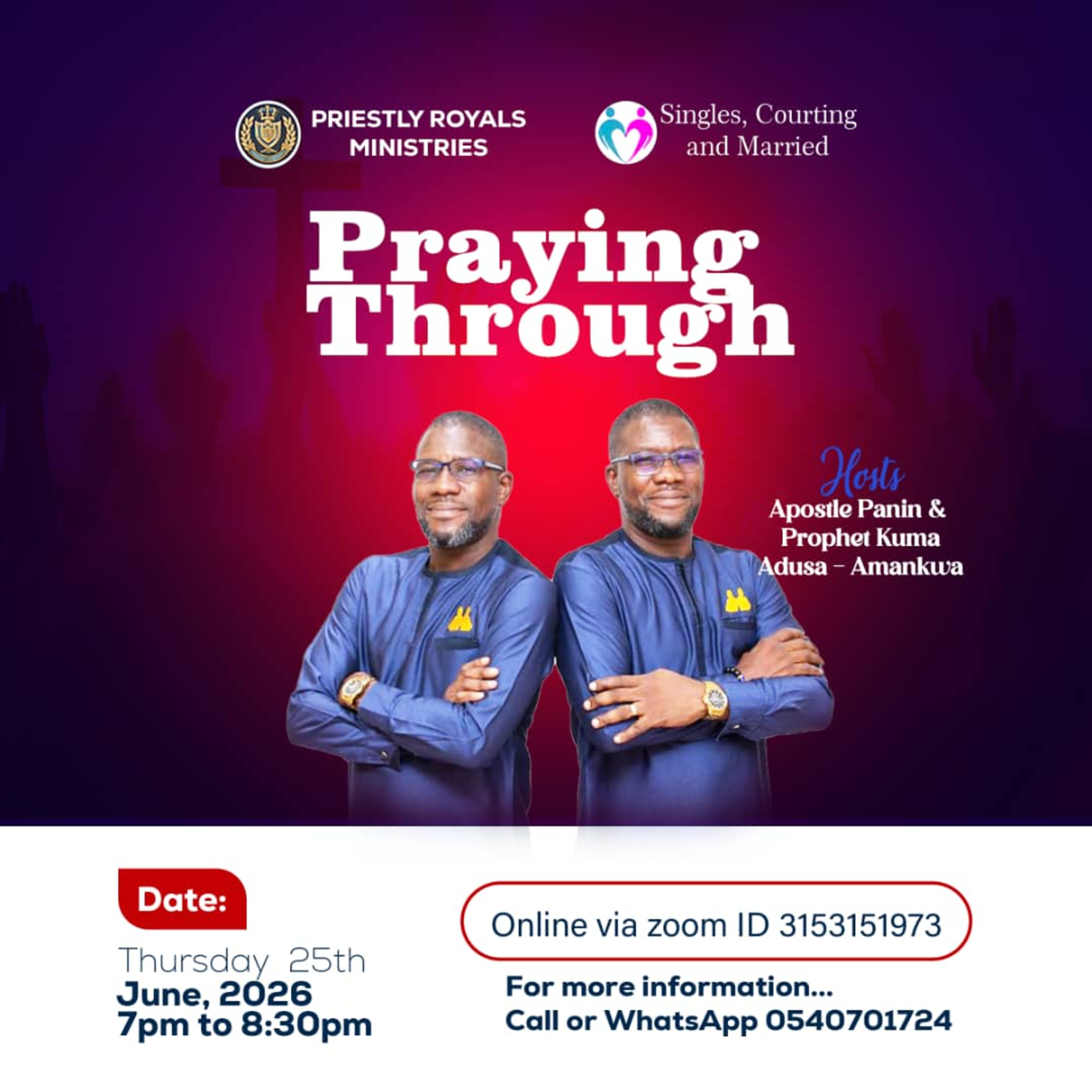 Praying Through Vol 2 - June Edition (ft. Min Elsie Baffour-Kwakye) episode artwork
