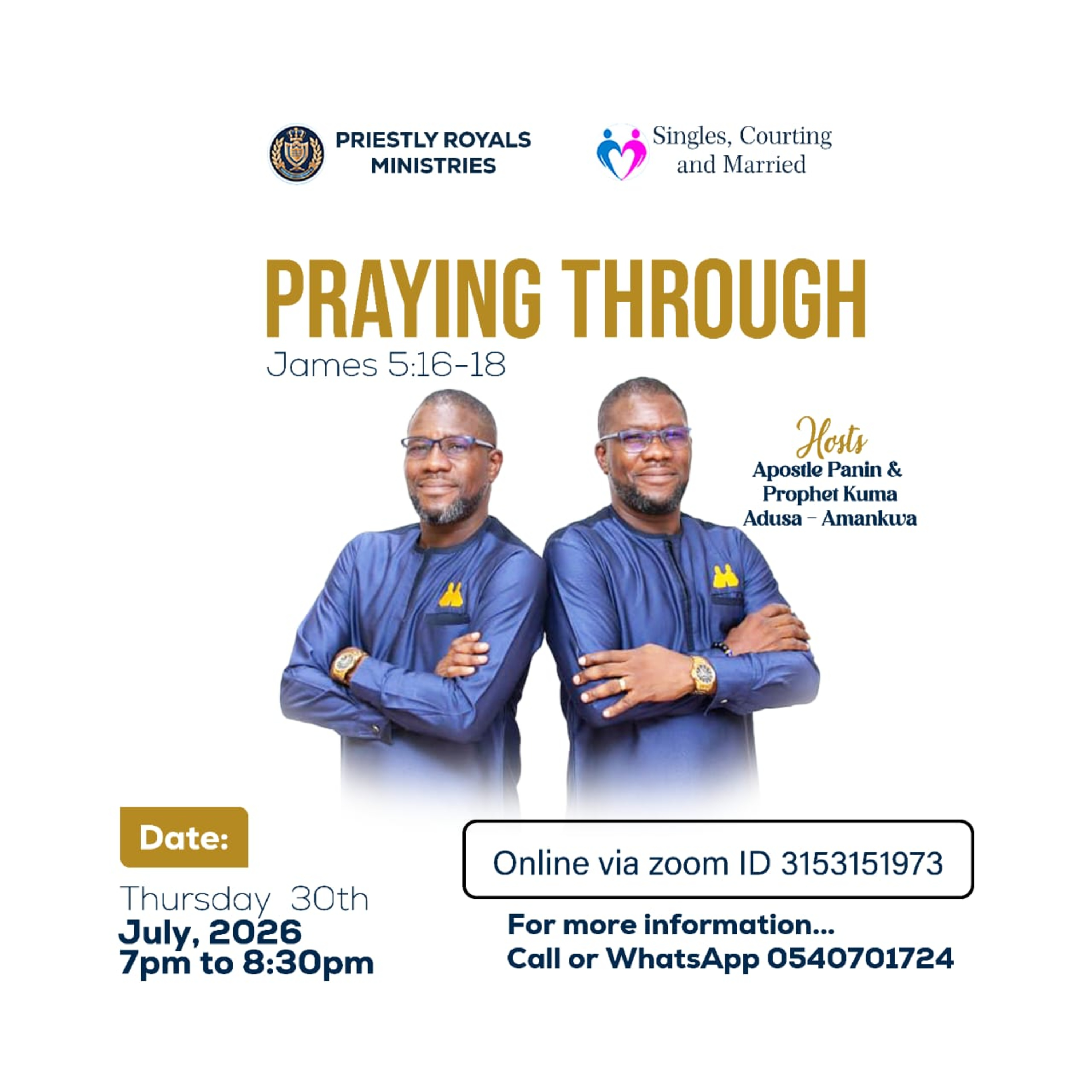 Praying Through Vol 2 - July Edition (ft. Min Elsie Baffour-Kwakye) episode artwork