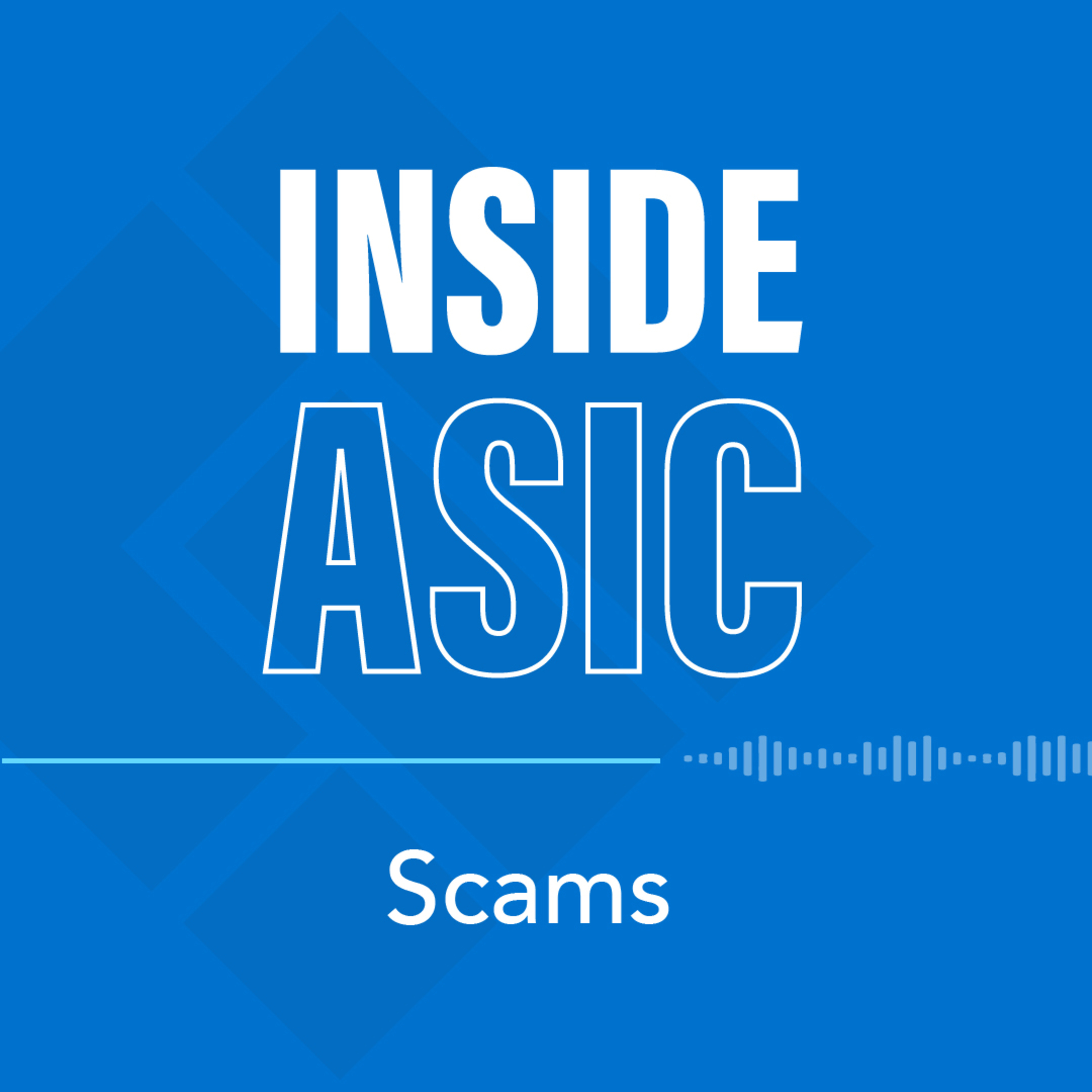 cover of episode 1. Scams