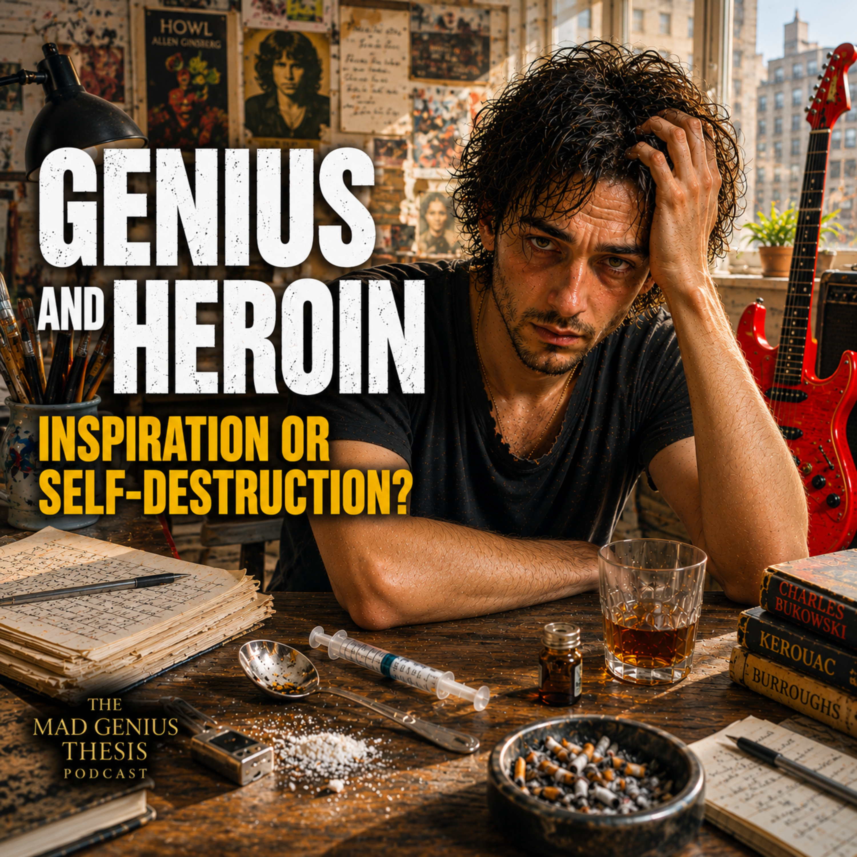 Genius and Heroin : Creativity and Self-Destruction episode artwork