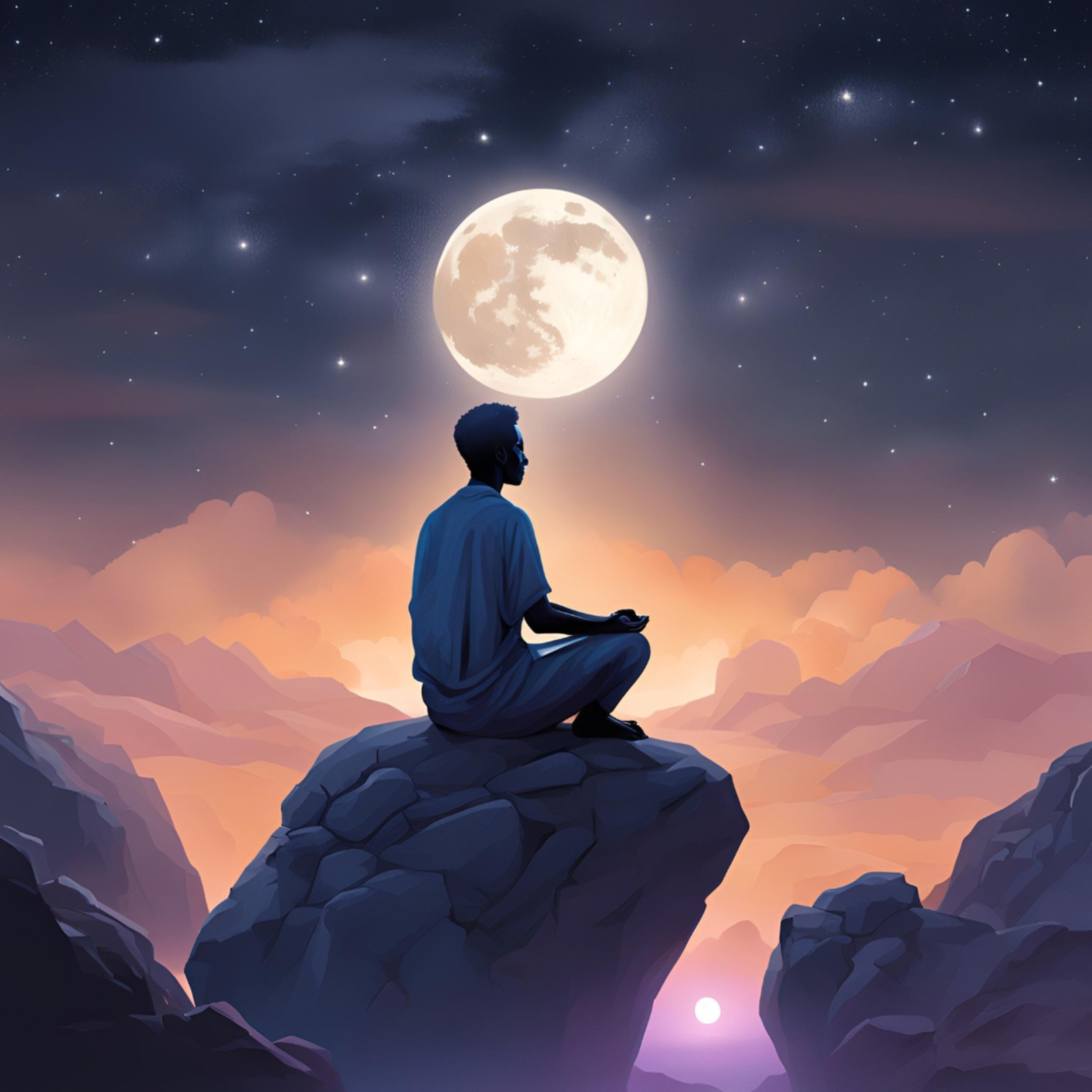 Night Meditation: Positive Affirmations for Deep Relaxation/مدیتیشن شب: جملات تاکیدی برای آرامش عمیق episode artwork