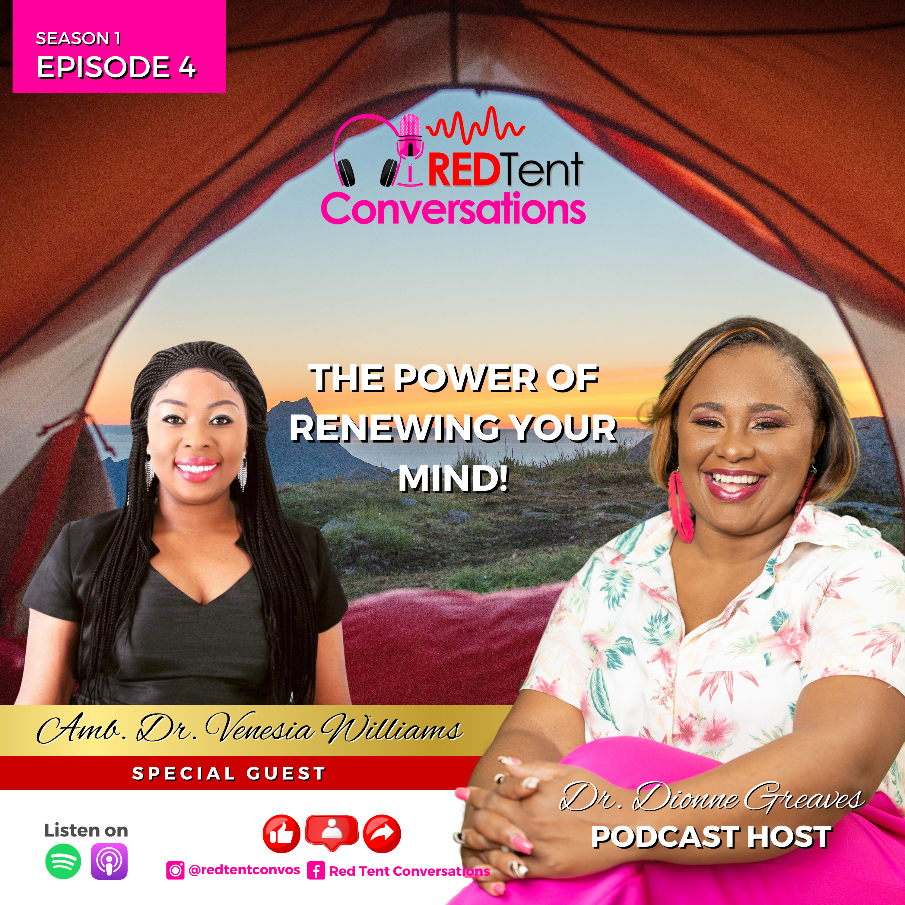 Episode 4: The Power of Renewing Your Mind - Dr. Venesia Williams episode artwork