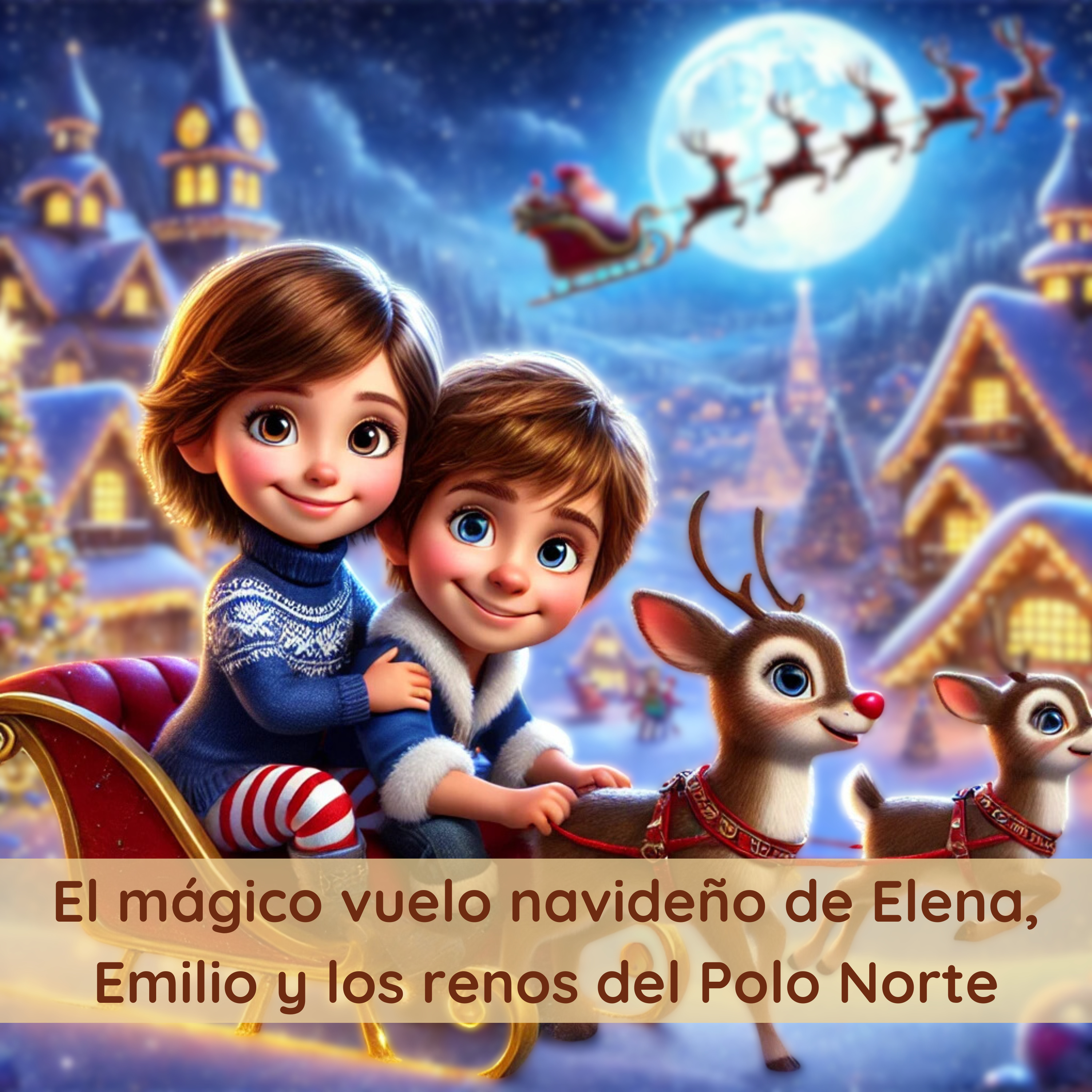 Capítulo 11: El mágico vuelo navideño de Elena, Emilio y los renos del Polo Norte episode artwork